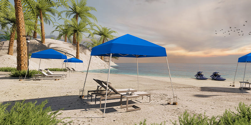 Pop Up Beach Tents, Canopies & Shelters