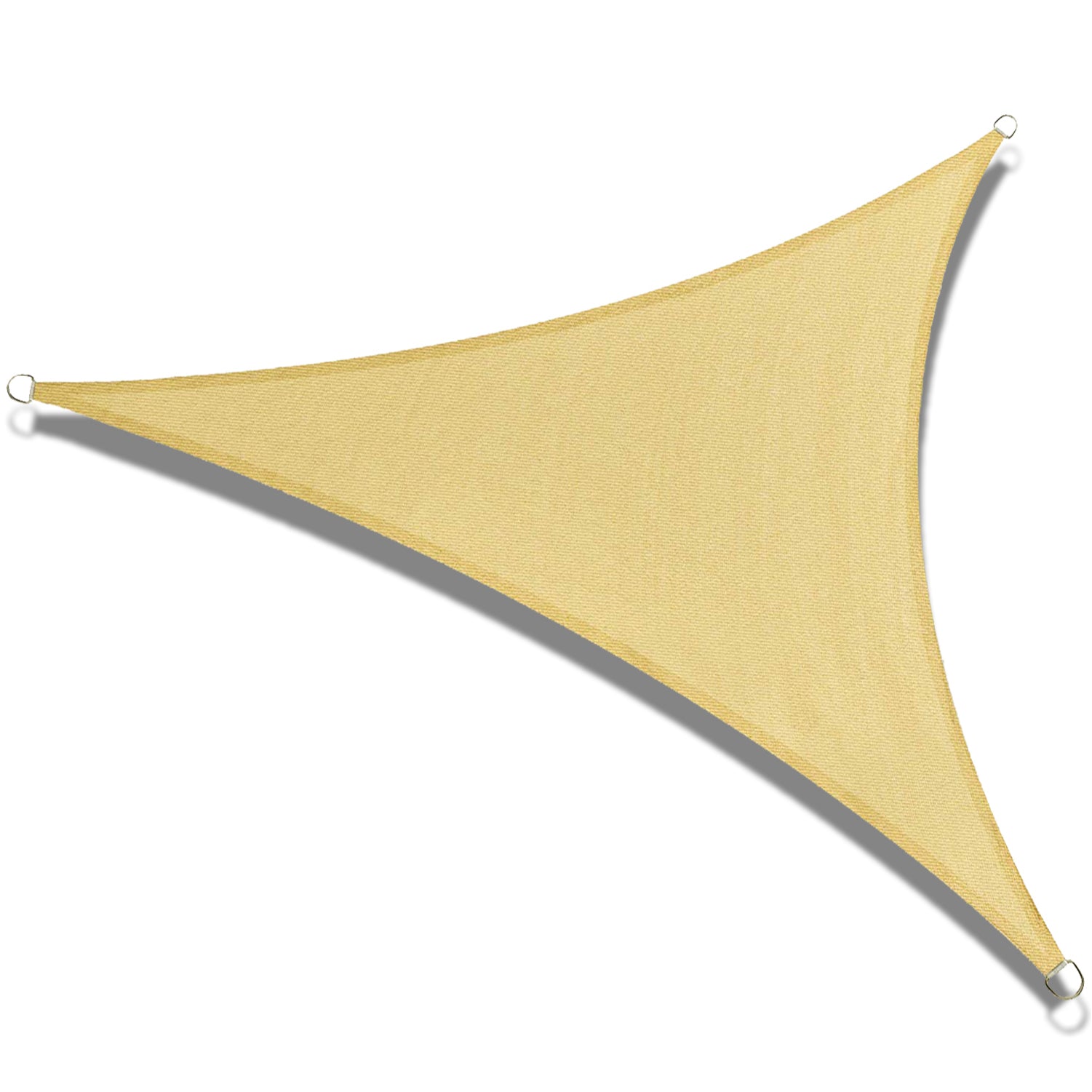 ABCCANOPY UV Block Sun Shade Sail for Patio, Deck, Backyard（Triangle）