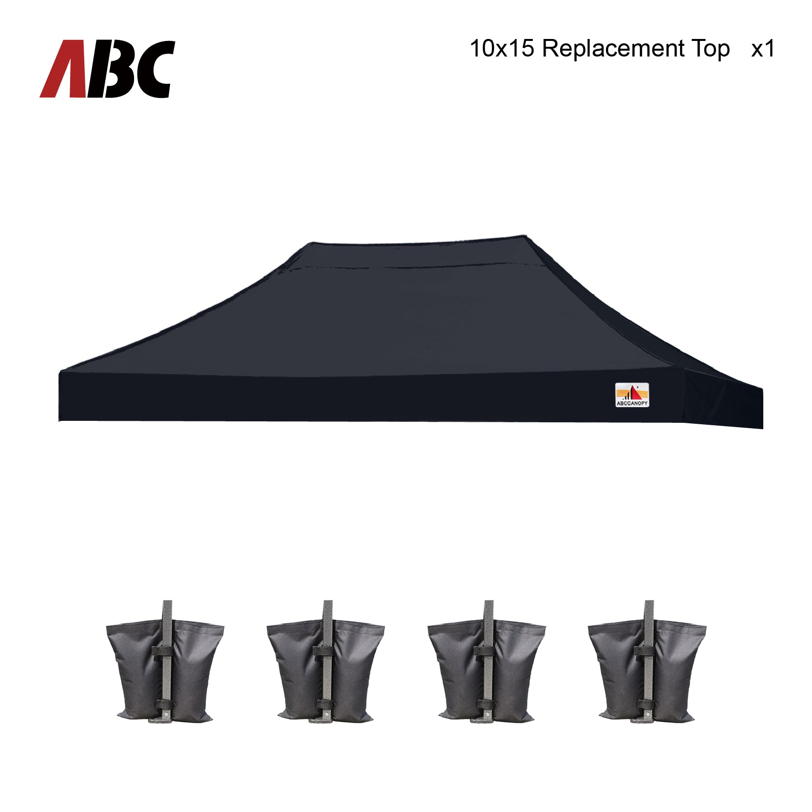 ABCCANOPY Replacement Top Cover for 8x8/10x10/10x15/10x20 Pop Up Canopy