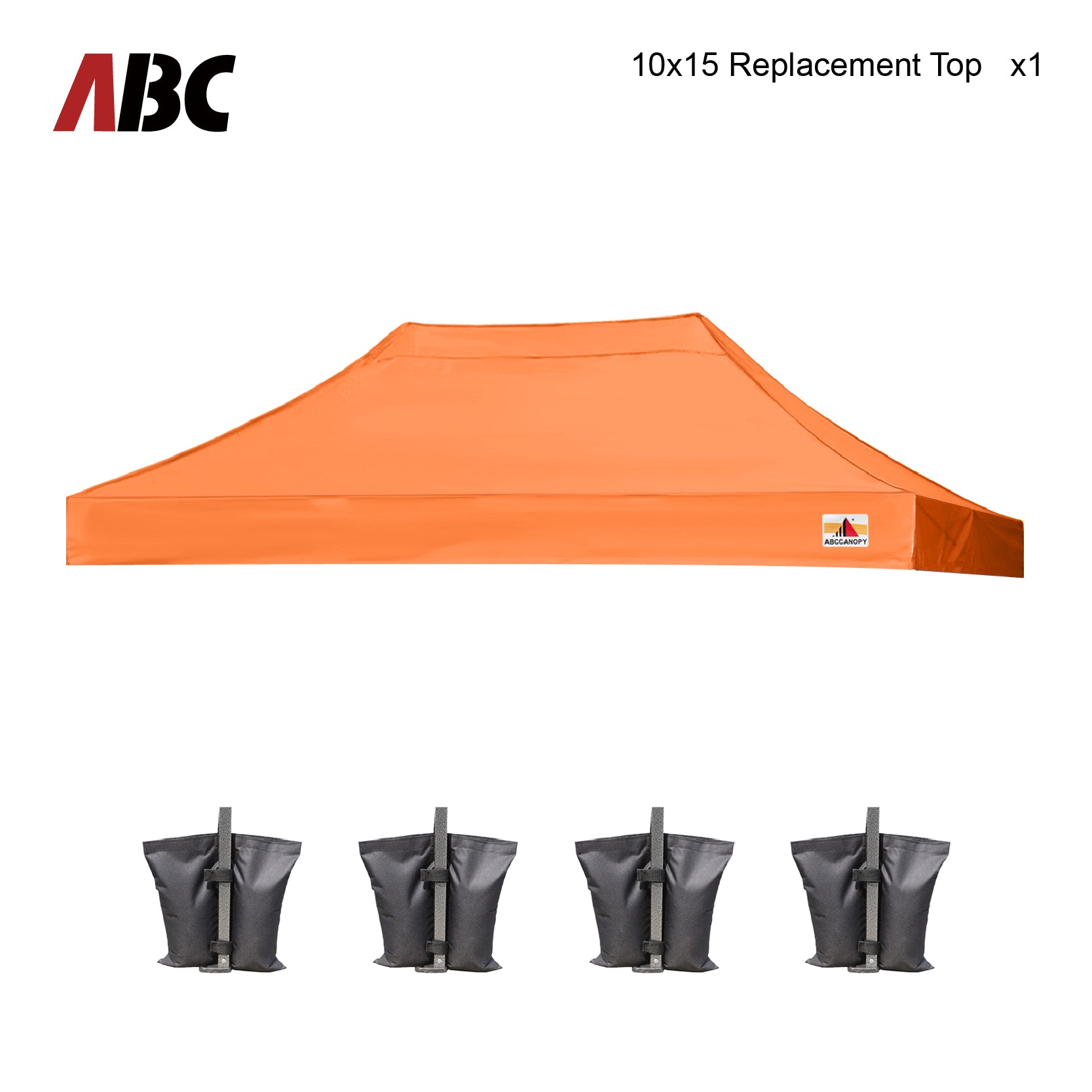 ABCCANOPY Replacement Top Cover for 8x8/10x10/10x15/10x20 Pop Up Canopy