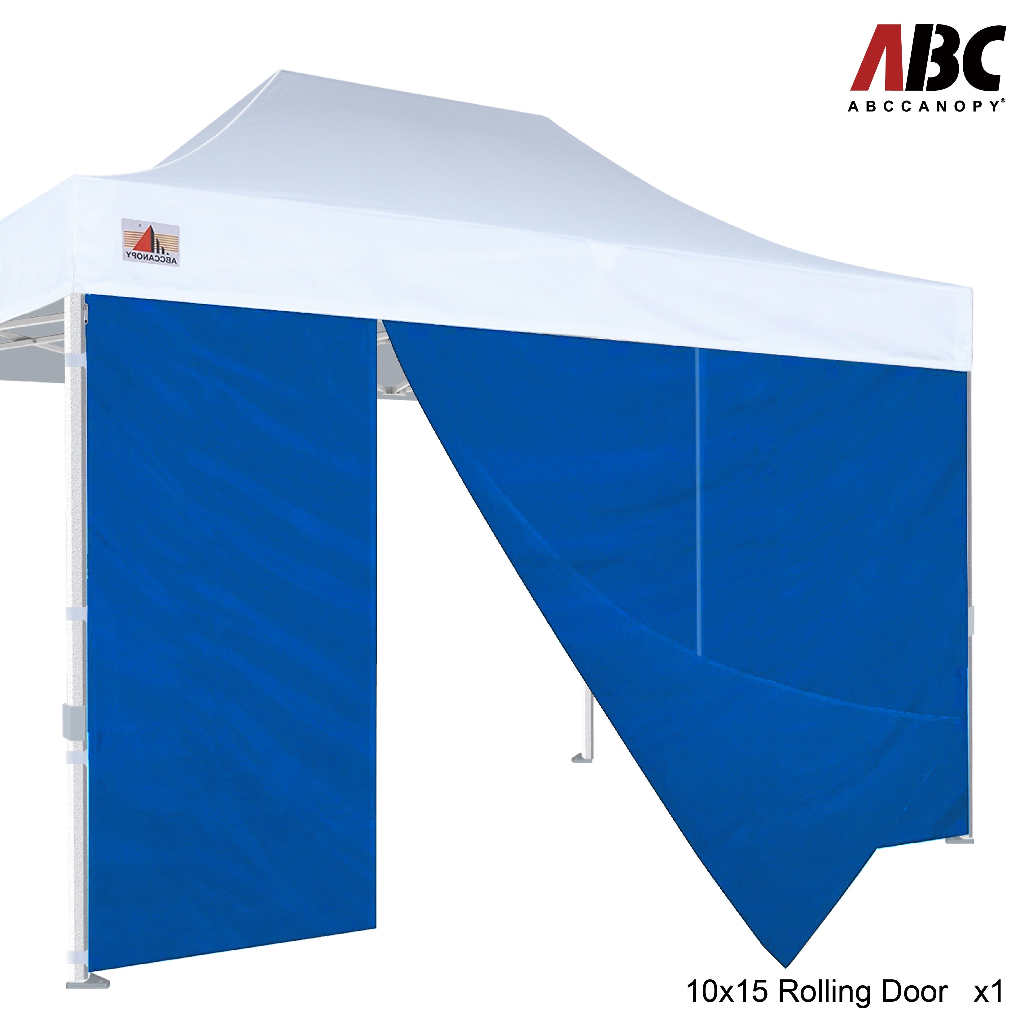 ABCCANOPY Canopy Rolling Door with Zipper8x8/10x10/10x15 (1pc)