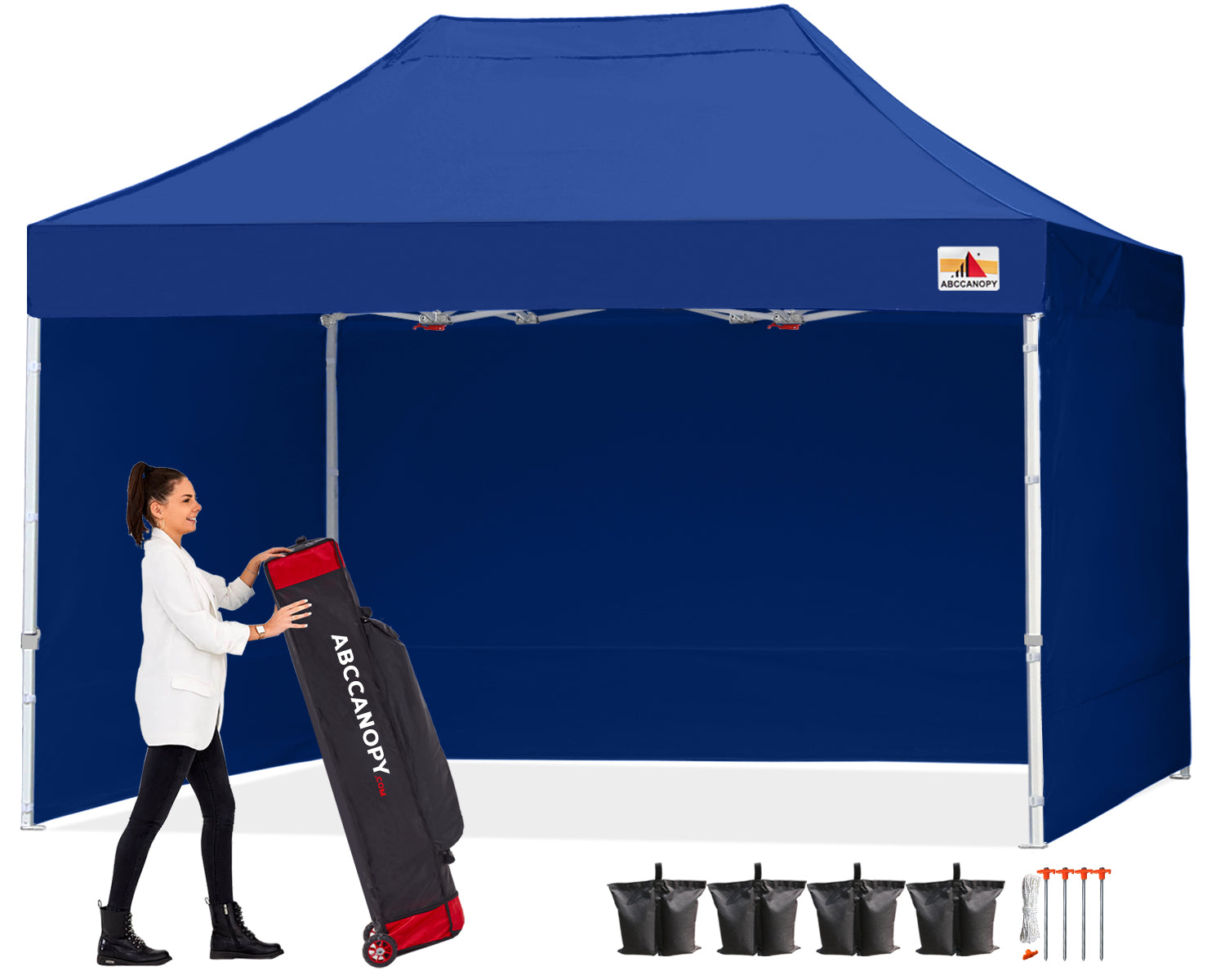 ABCCANOPY S1 Commercial Pop Up 10x10/10x15/10x20 Canopy Tent with Sidewalls