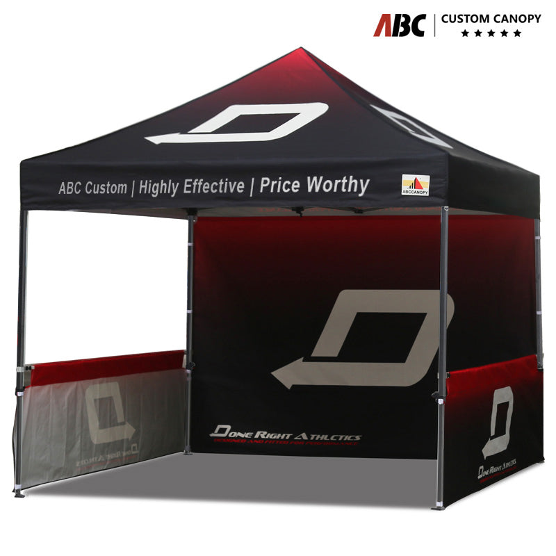 ABCCANOPY Custom Canopy Tent 10x10/10x15/10x20 Pop Up Shelter (S1 Commercial)