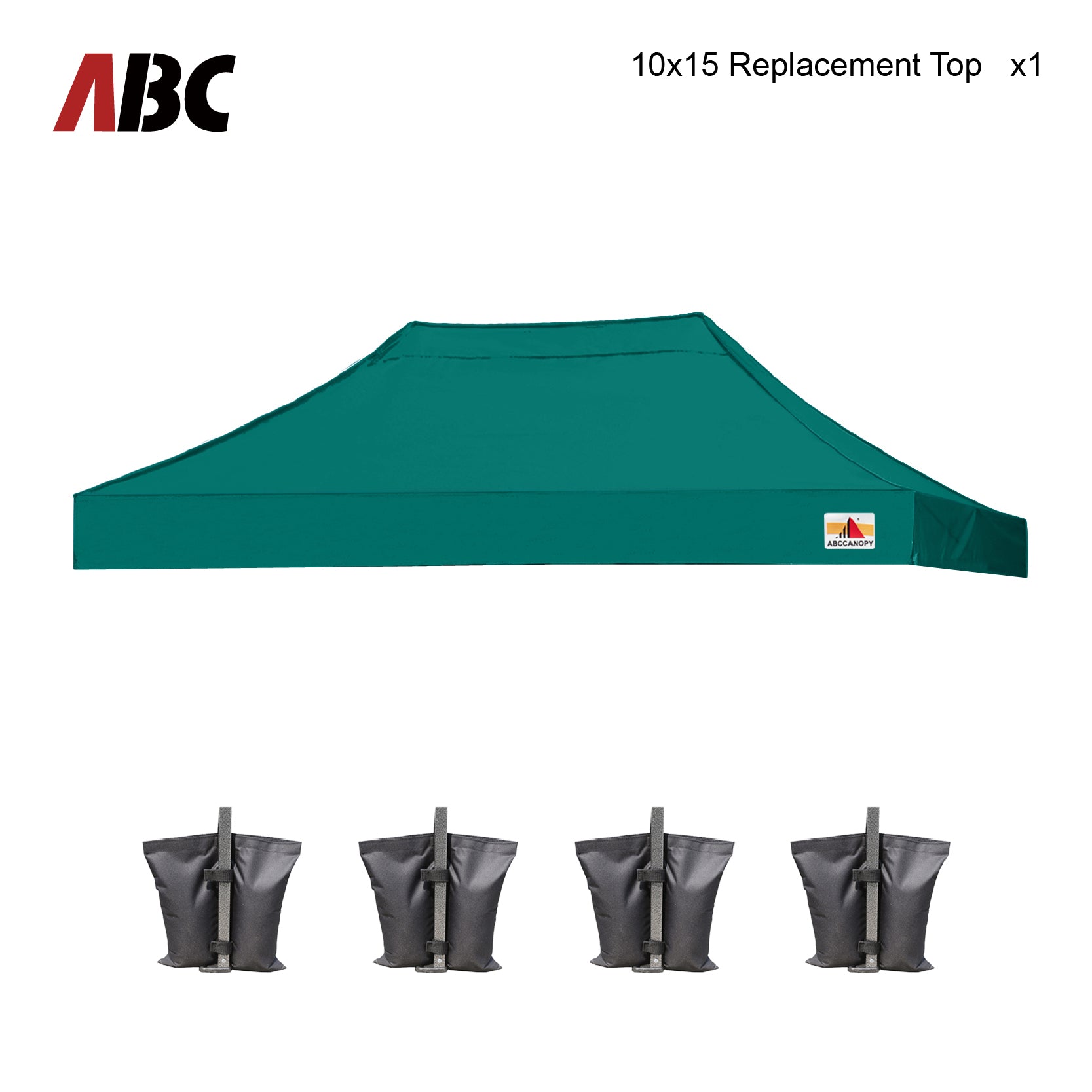 ABCCANOPY Replacement Top Cover for 8x8/10x10/10x15/10x20 Pop Up Canopy