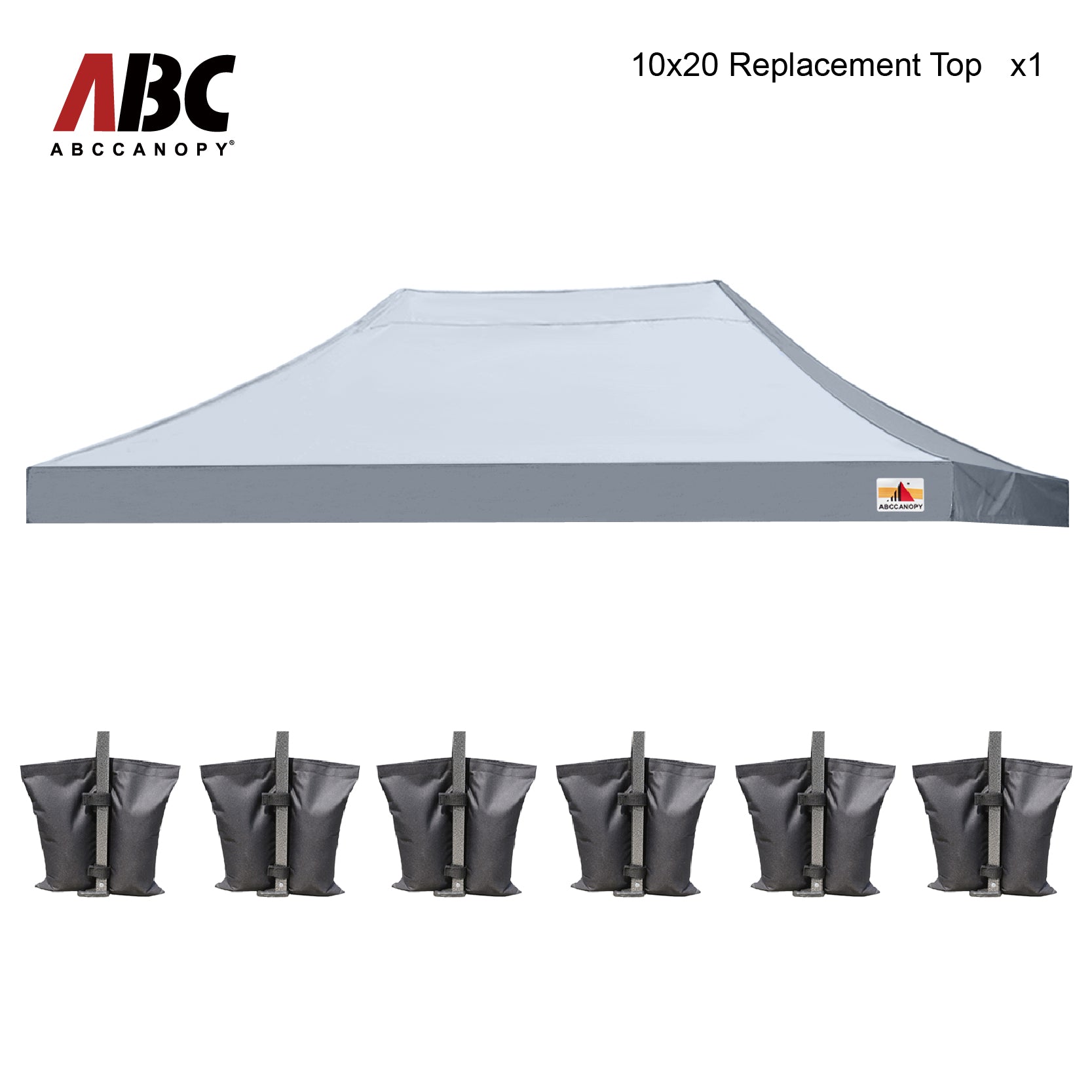 ABCCANOPY Replacement Top Cover for 8x8/10x10/10x15/10x20 Pop Up Canopy