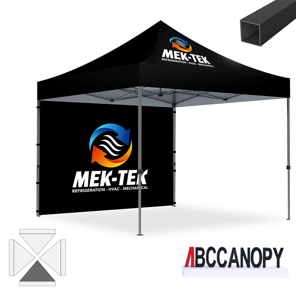 ABCCANOPY Custom Canopy Tent 10x10/10x15/10x20 Pop Up Shelter (S1 Commercial)