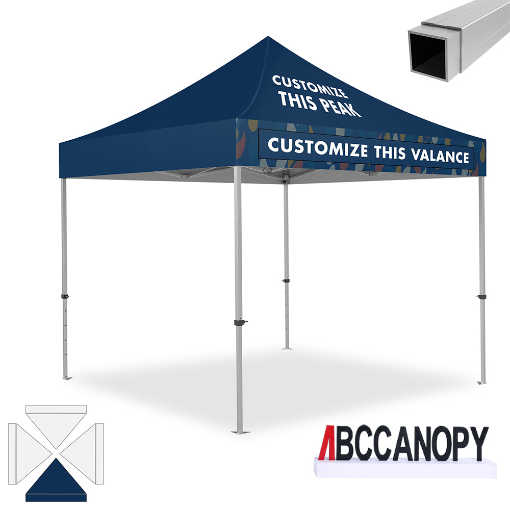 ABCCANOPY Custom Canopy Tent 10x10/10x15/10x20 Aluminum Pop Up Shelter (S3 Professional)