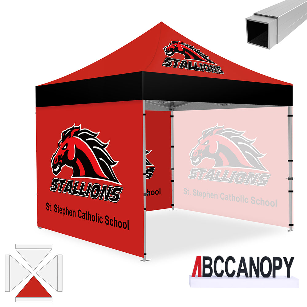 ABCCANOPY Custom Canopy Tent 10x10/10x15/10x20 Aluminum Pop Up Shelter (S3 Professional)