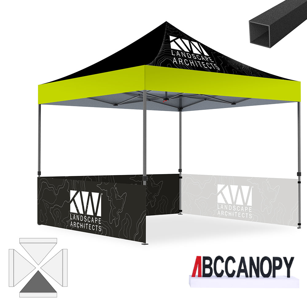 ABCCANOPY S1/S2/S3 Professional Super Duty Aluminum 10x10 Custom Canopy Tent