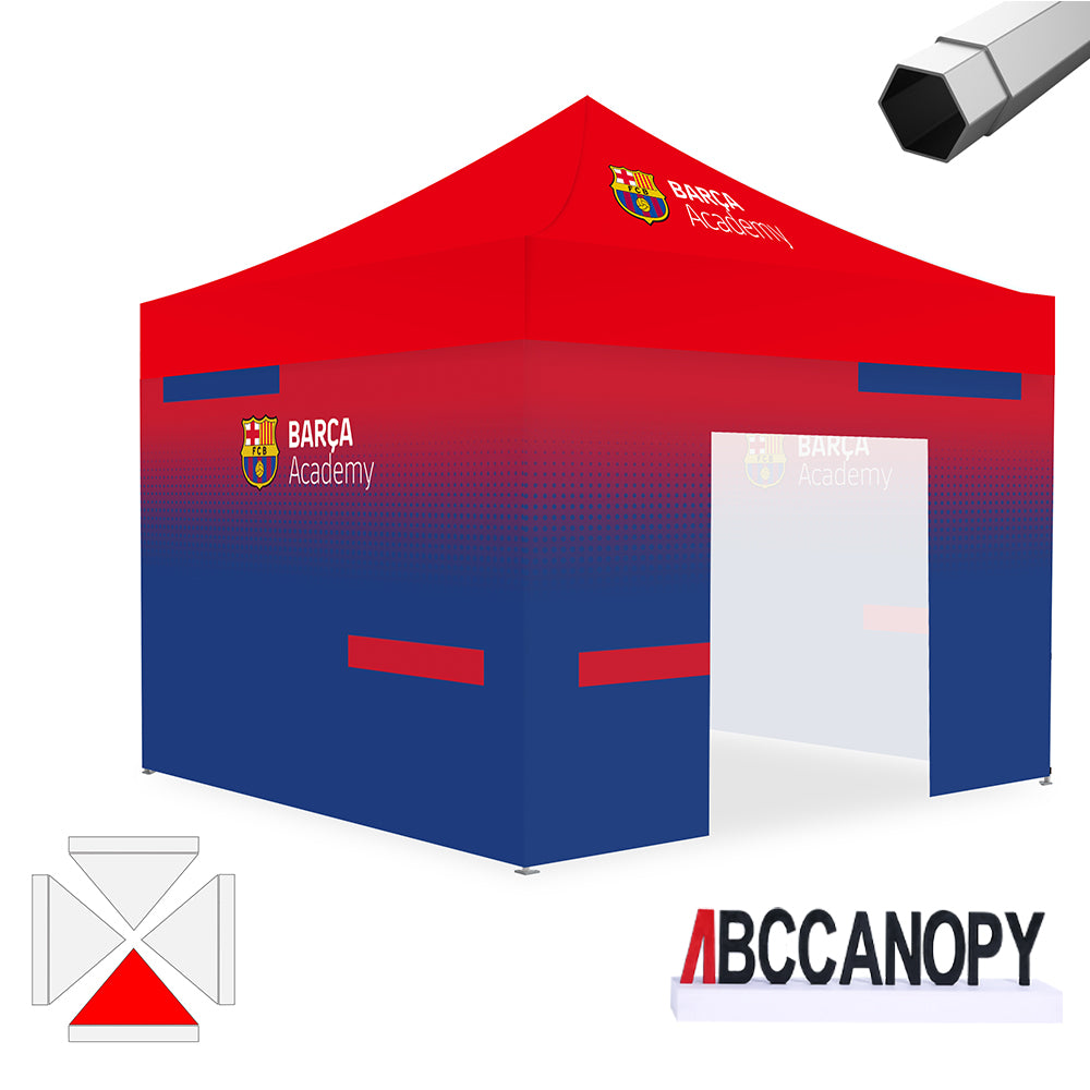 ABCCANOPY Custom Canopy Tent 8x8/10x10/10x15/10x20 Heavy Duty Pop Up Shelter (S2 Premium)