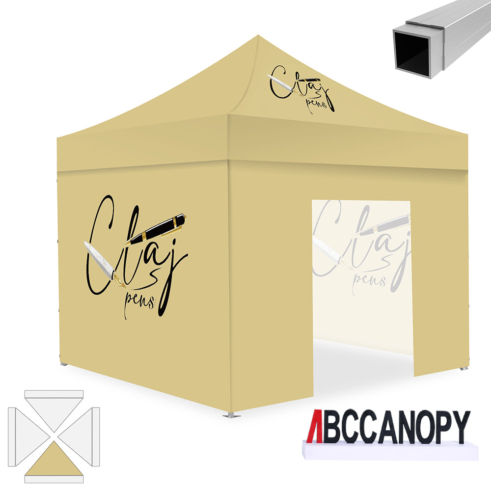 ABCCANOPY Custom Canopy Tent 10x10/10x15/10x20 Aluminum Pop Up Shelter (S3 Professional)