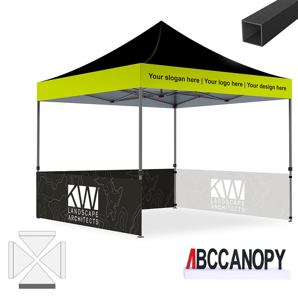 ABCCANOPY S1/S2/S3 Professional Super Duty Aluminum 10x10 Custom Canopy Tent