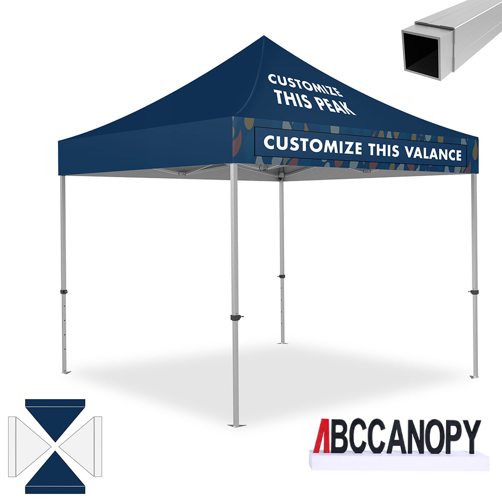 ABCCANOPY Custom Canopy Tent 10x10/10x15/10x20 Aluminum Pop Up Shelter (S3 Professional)