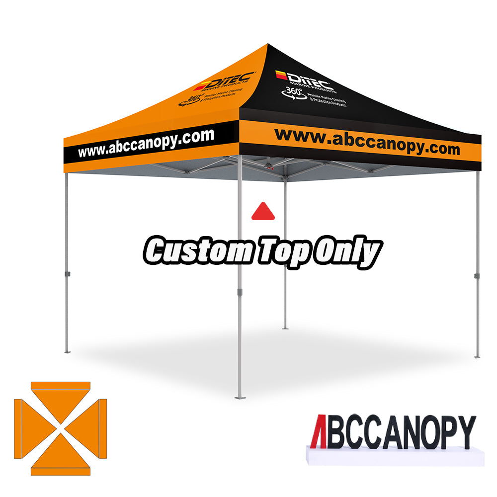 ABCCANOPY Replacement Top Cover for 8x8/10x10/10x15/10x20 Pop Up Canopy