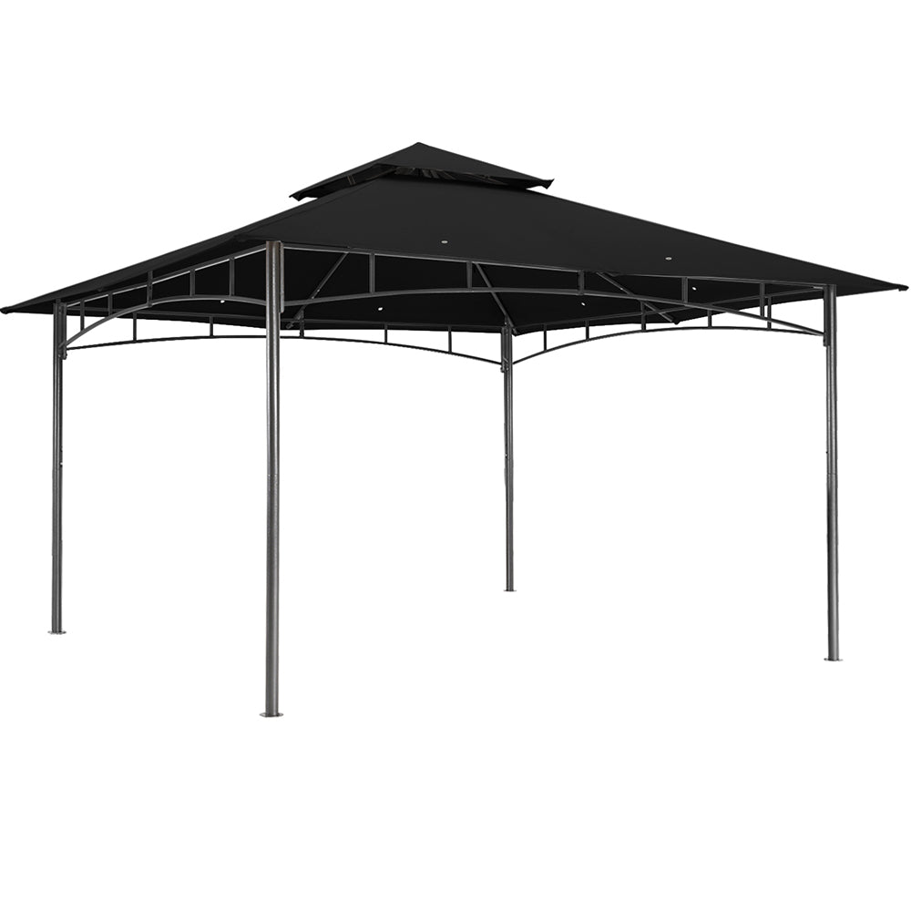 ABCCANOPY Outdoor Double Tier Patio Gazebo 8x8/10x10/10x12 For Garden