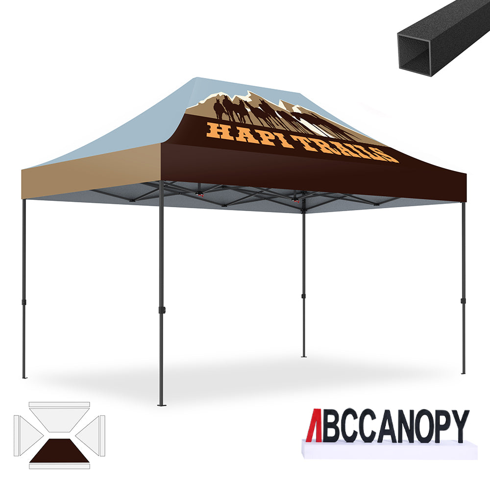 ABCCANOPY Custom Canopy Tent 10x10/10x15/10x20 Pop Up Shelter (S1 Commercial)