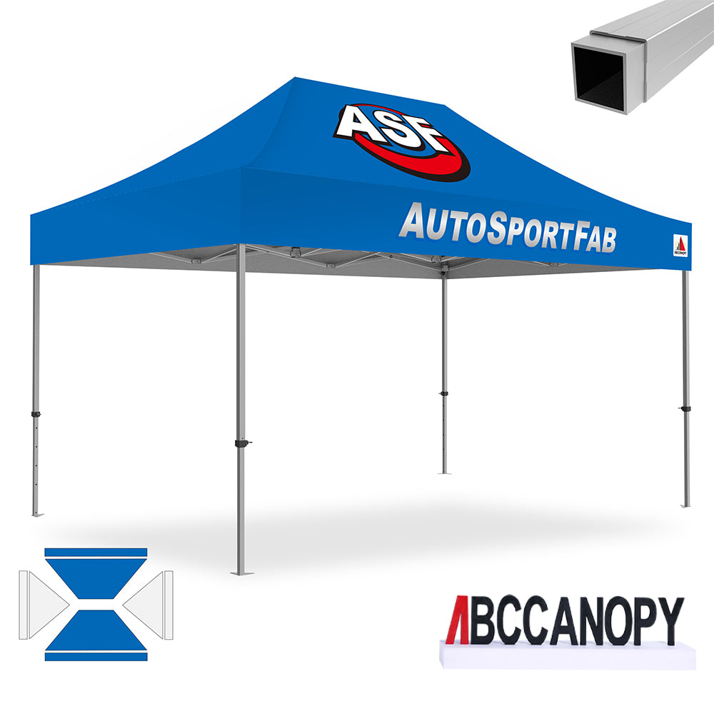 ABCCANOPY Custom Canopy Tent 10x10/10x15/10x20 Aluminum Pop Up Shelter (S3 Professional)