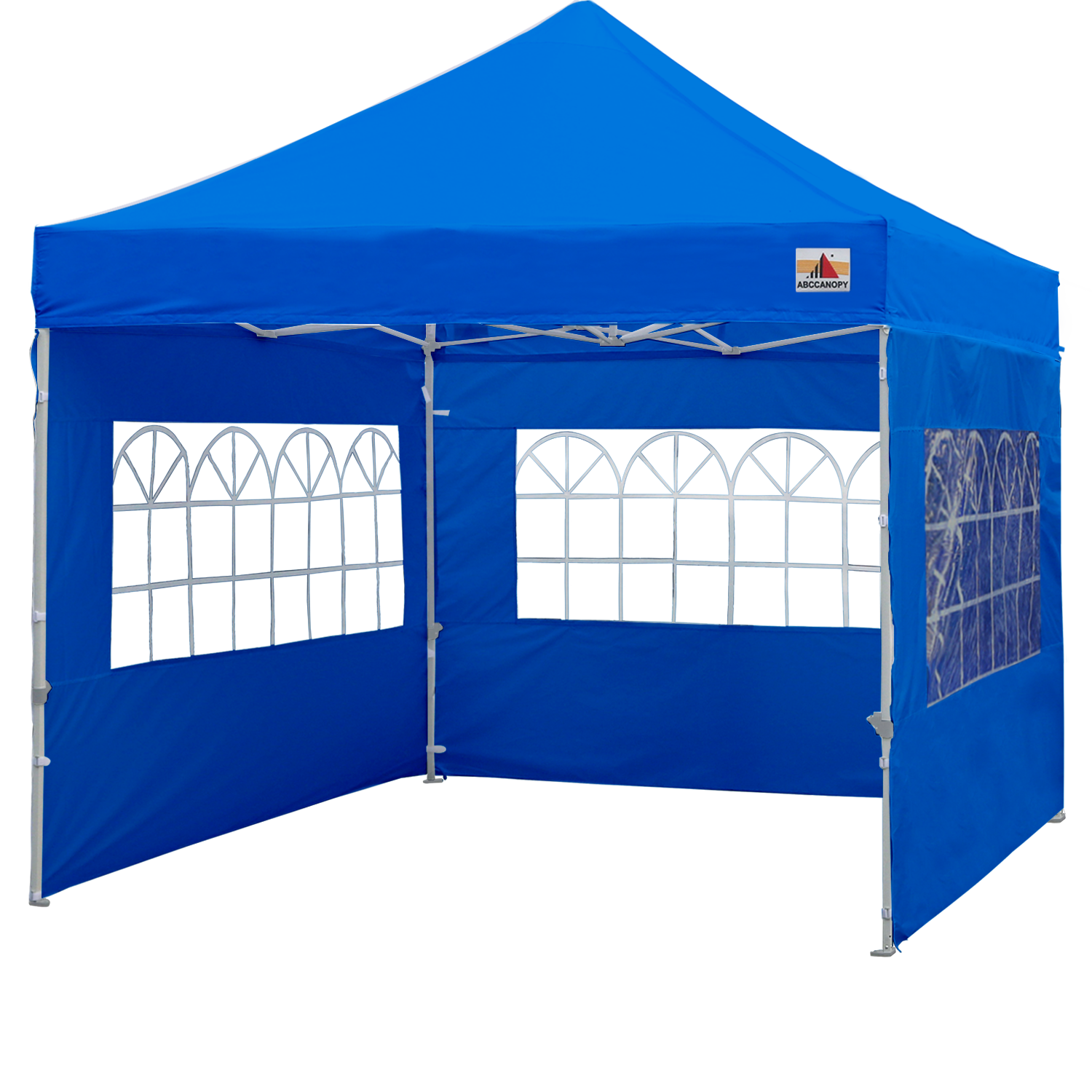 ABCCANOPY Pop up Church Canopy Tent with Window Sidewalls for 8x8, 10x10, 10x15, 10x20 (S1 Commercial)