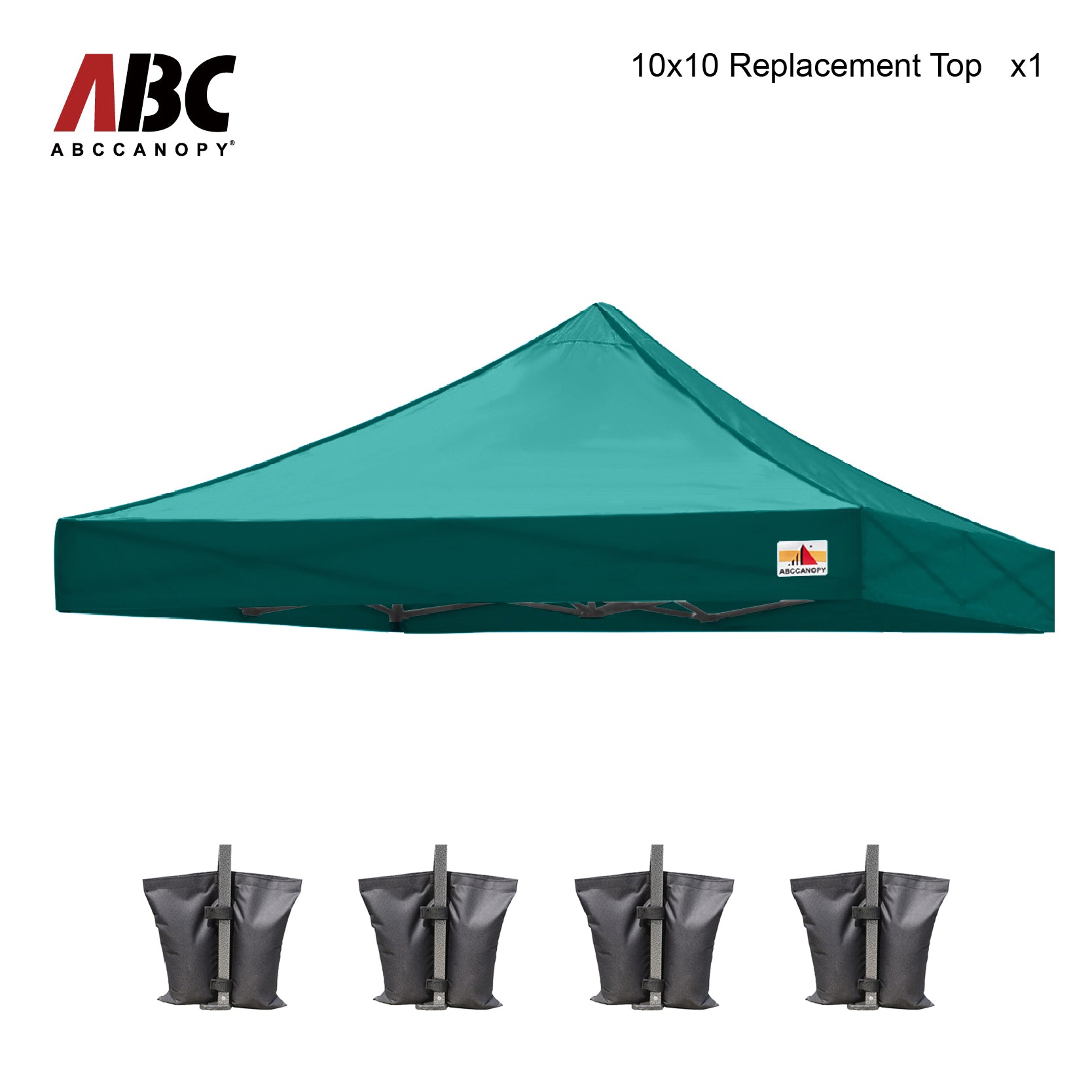 ABCCANOPY Replacement Top Cover for 8x8/10x10/10x15/10x20 Pop Up Canopy