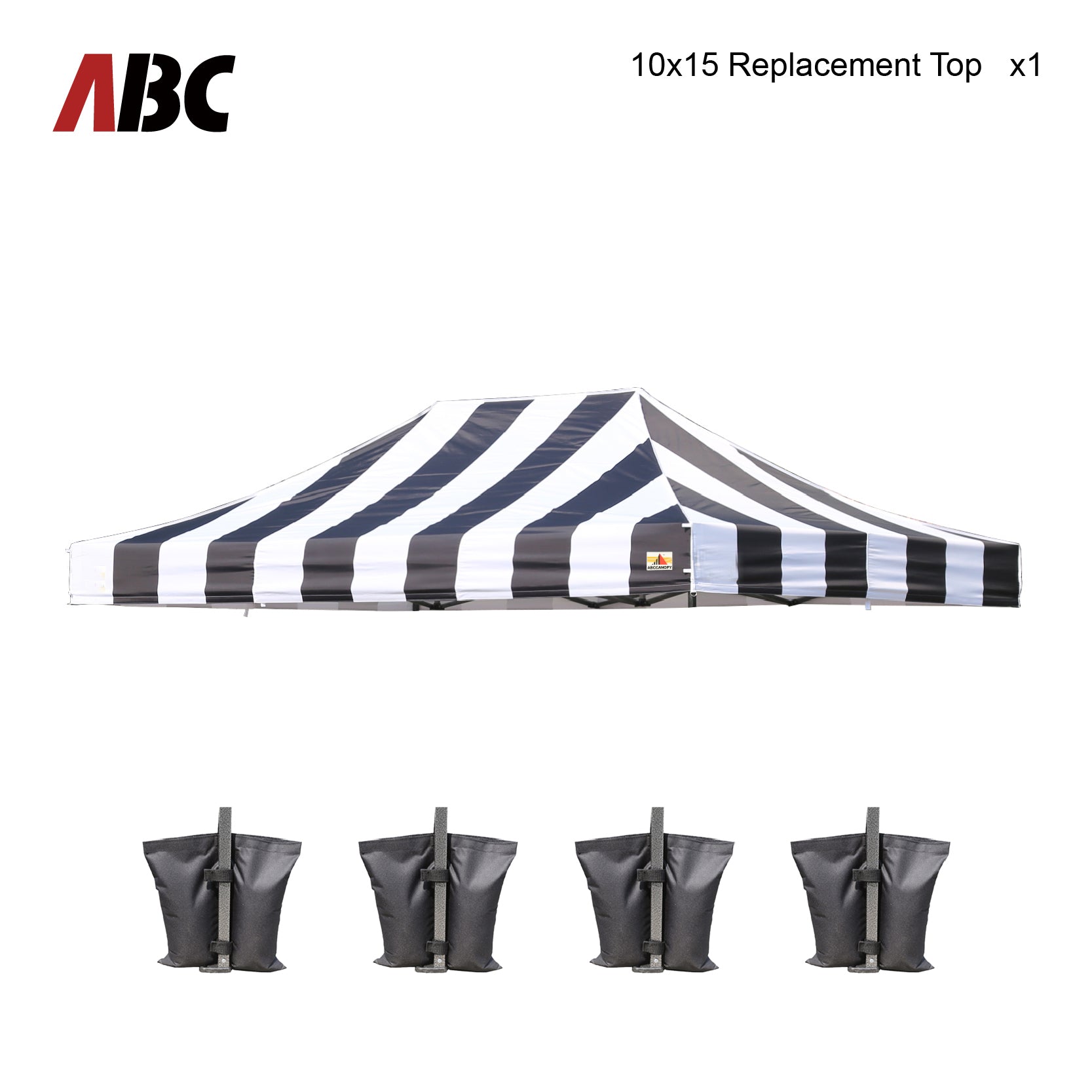 ABCCANOPY Replacement Top Cover for 8x8/10x10/10x15/10x20 Pop Up Canopy