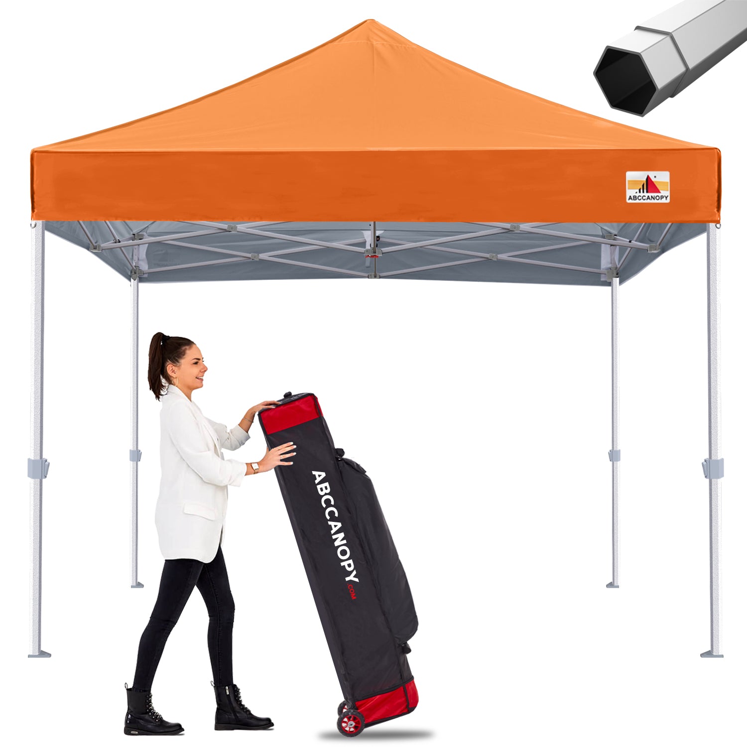 ABCCANOPY S2 Premium Heavy Duty 8x8/10x10/10x15/10x20 Pop Up Canopy Tent