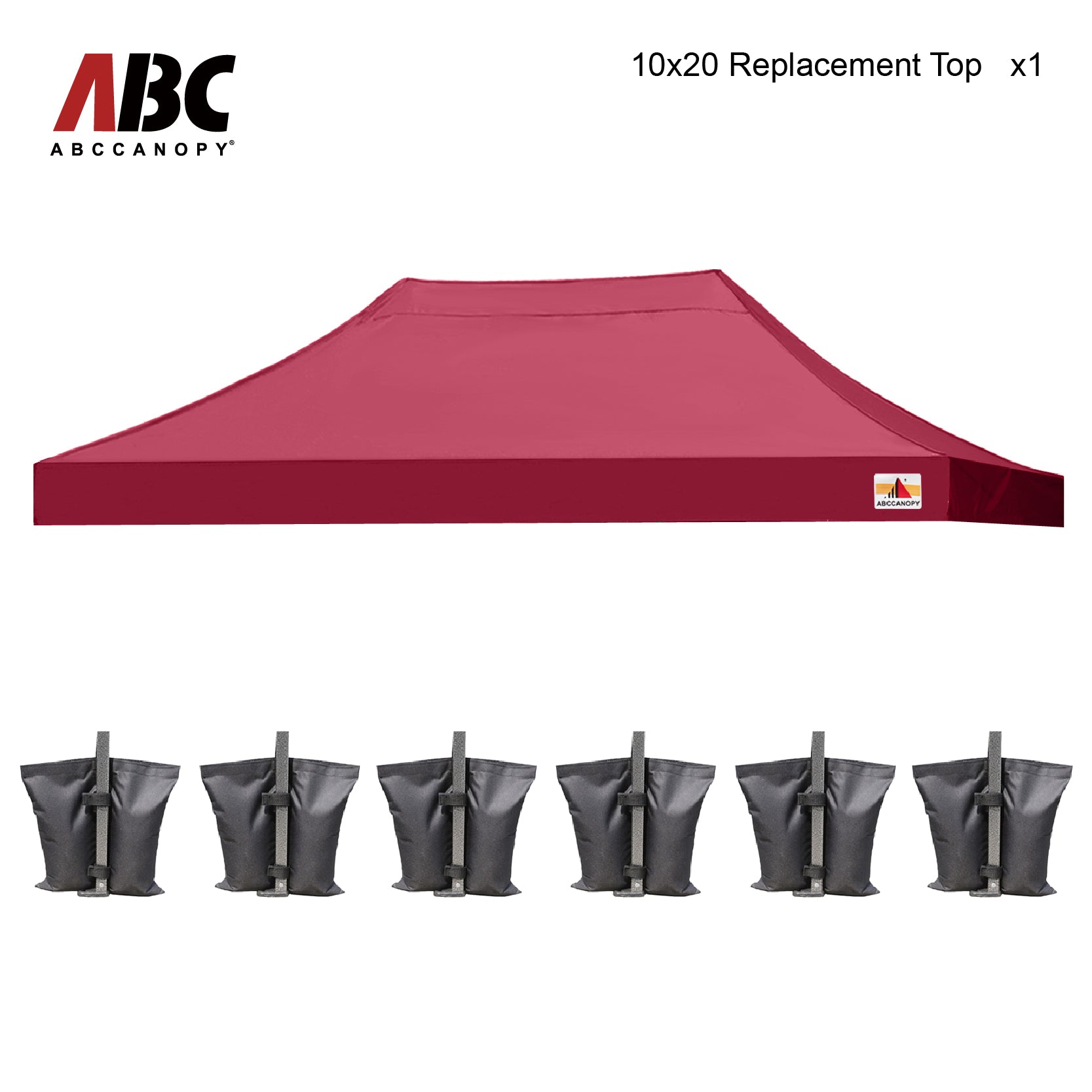 ABCCANOPY Replacement Top Cover for 8x8/10x10/10x15/10x20 Pop Up Canopy