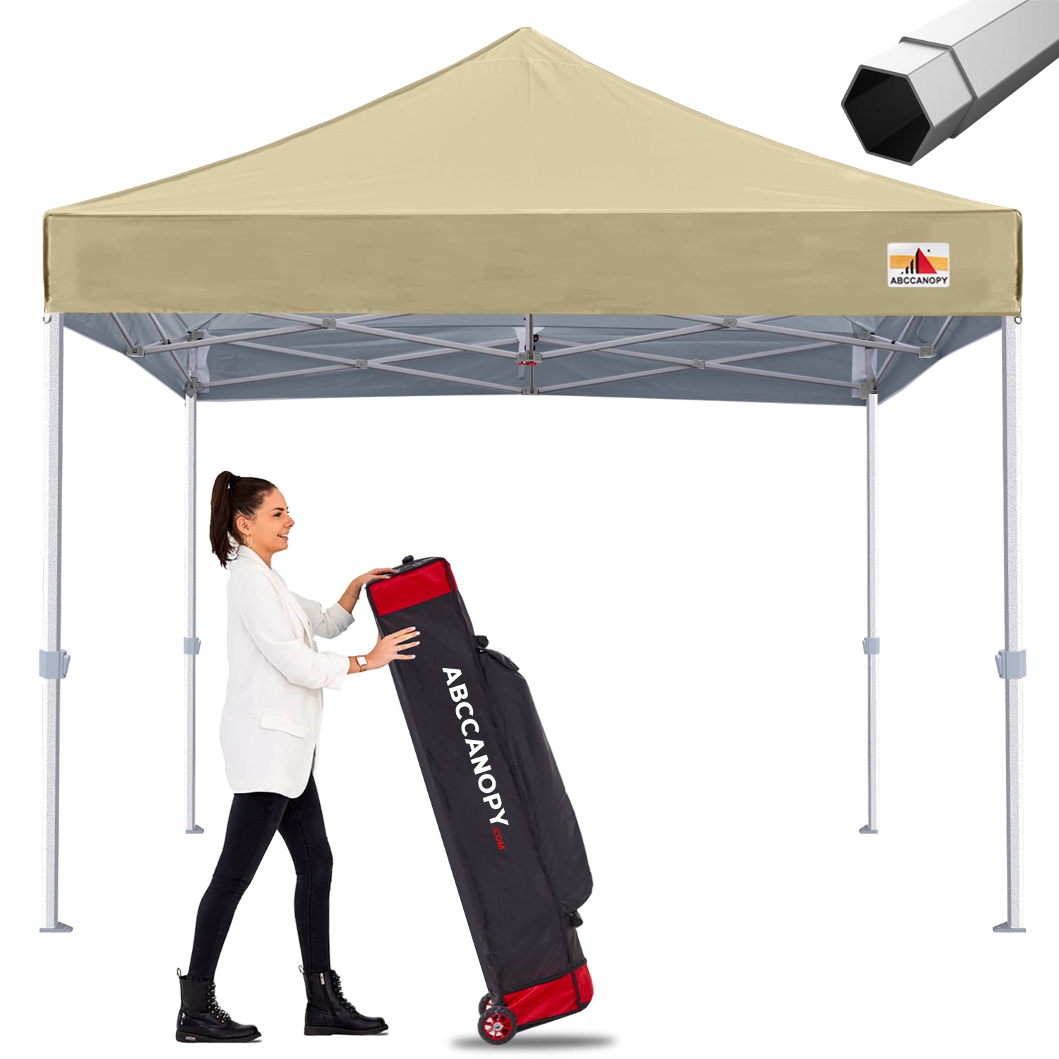 ABCCANOPY S2 Premium Heavy Duty 8x8/10x10/10x15/10x20 Pop Up Canopy Tent