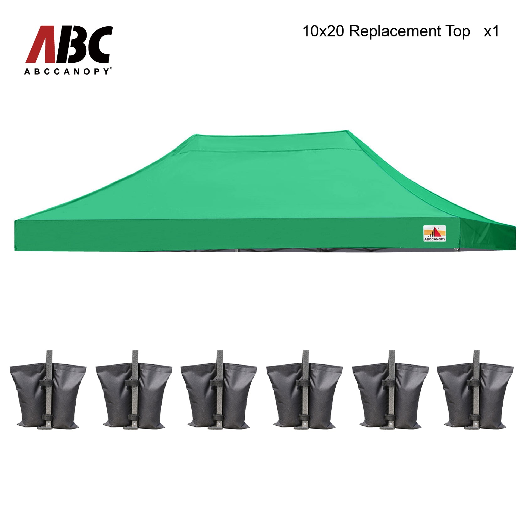 ABCCANOPY Replacement Top Cover for 8x8/10x10/10x15/10x20 Pop Up Canopy