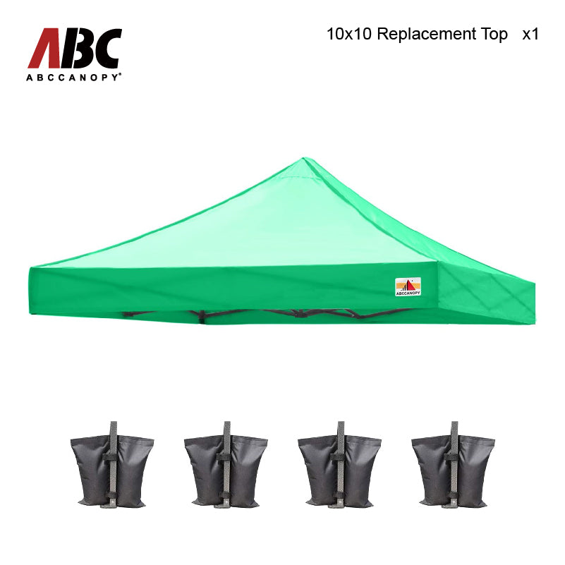 ABCCANOPY Replacement Top Cover for 8x8/10x10/10x15/10x20 Pop Up Canopy