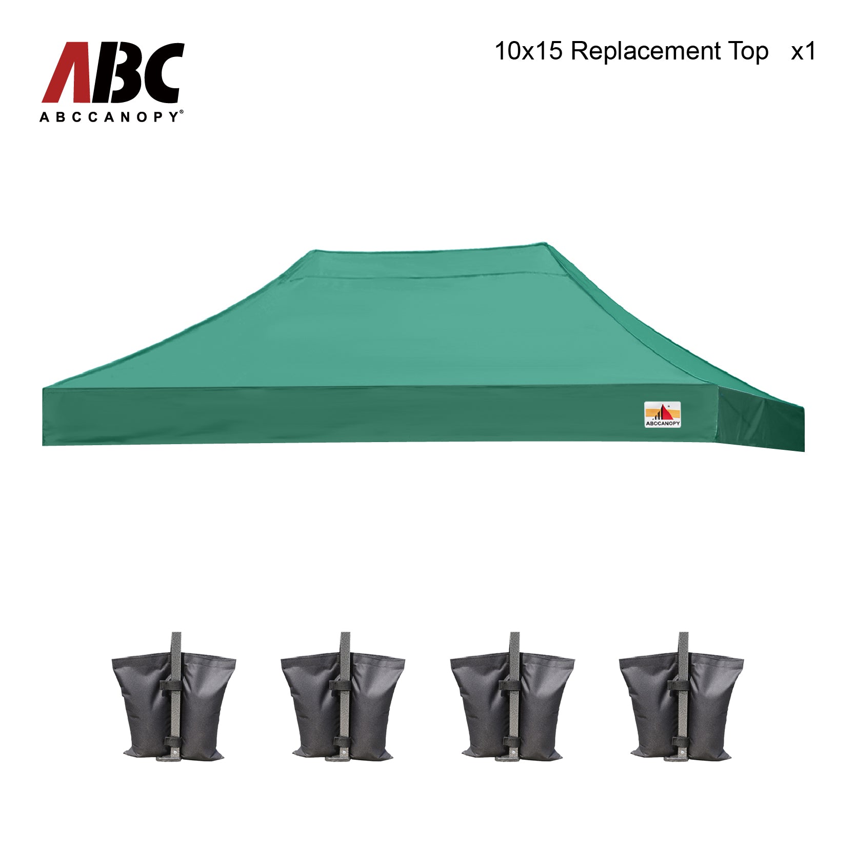 ABCCANOPY Replacement Top Cover for 8x8/10x10/10x15/10x20 Pop Up Canopy