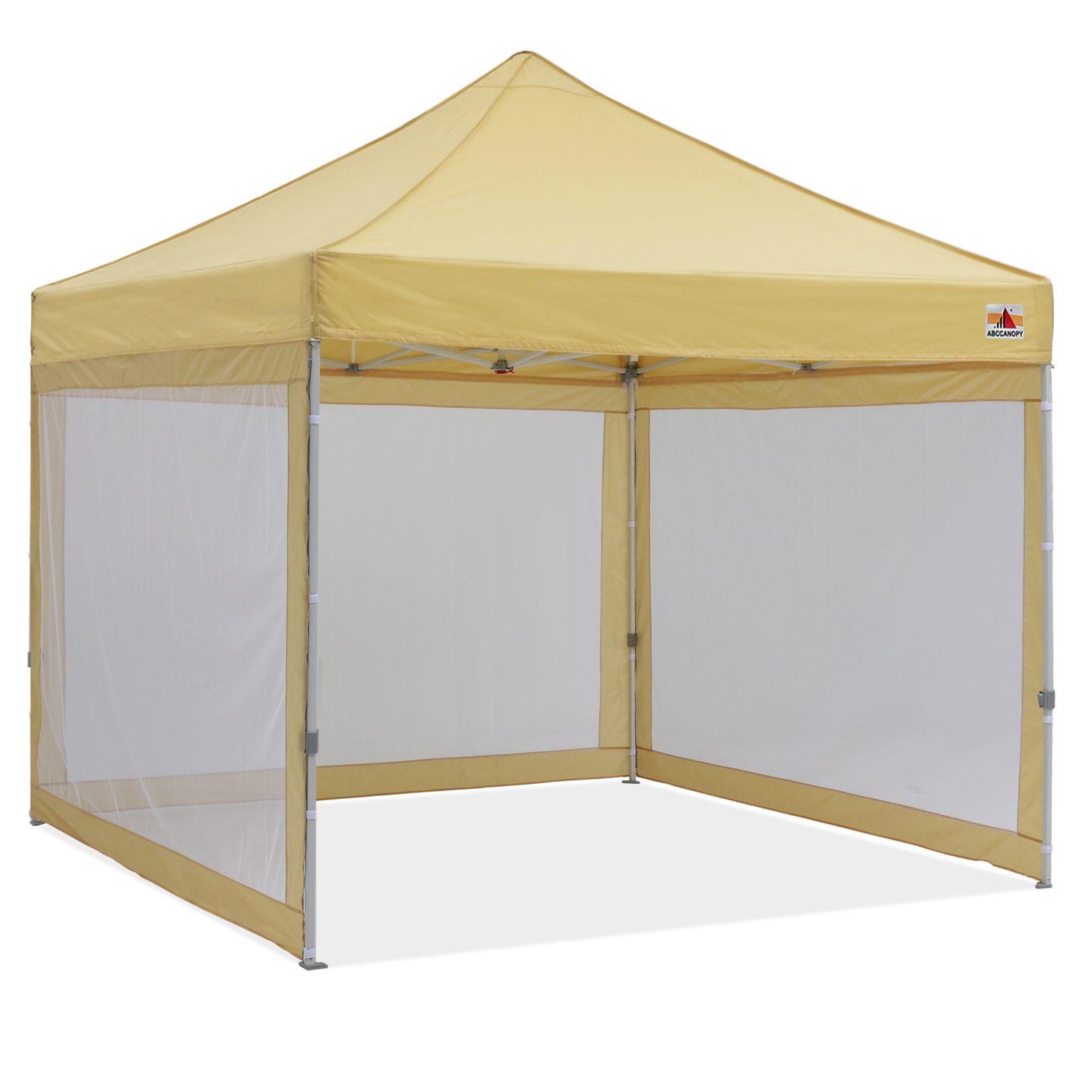 ABCCANOPY S1 Commercial Easy Set-up Portable 10x10 Canopy with Mesh Walls