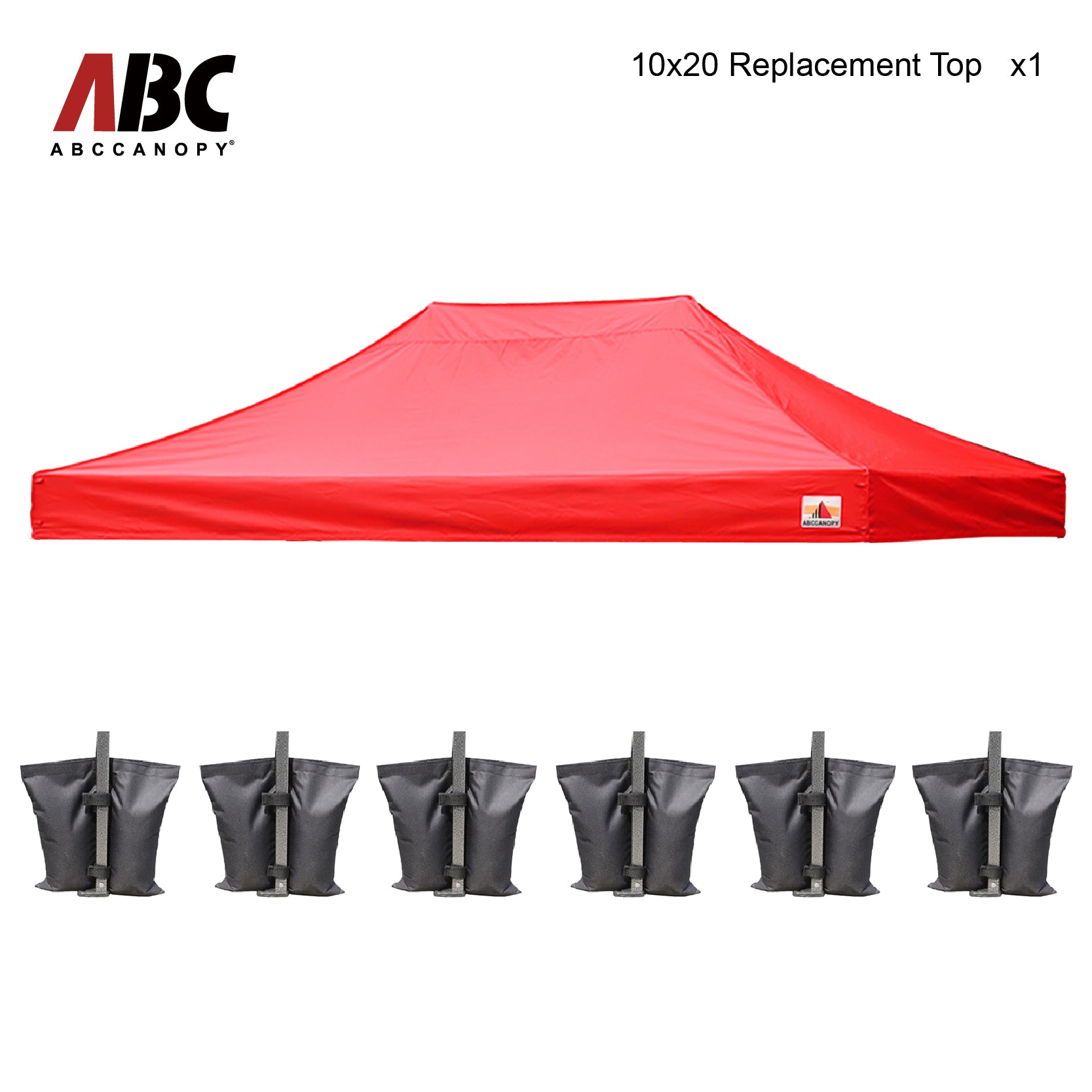 ABCCANOPY Replacement Top Cover for 8x8/10x10/10x15/10x20 Pop Up Canopy