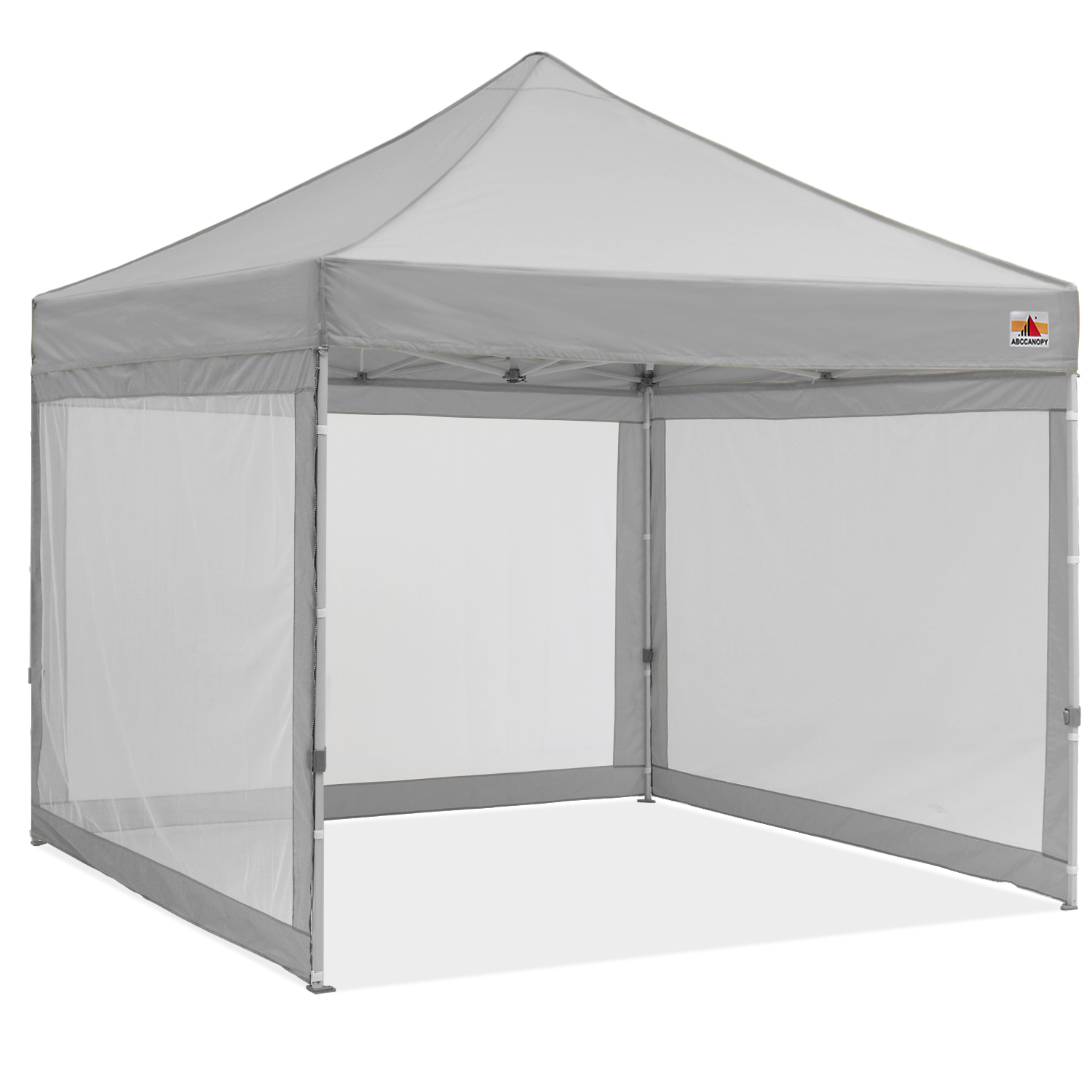 ABCCANOPY S1 Commercial Easy Set-up Portable 10x10 Canopy with Mesh Walls