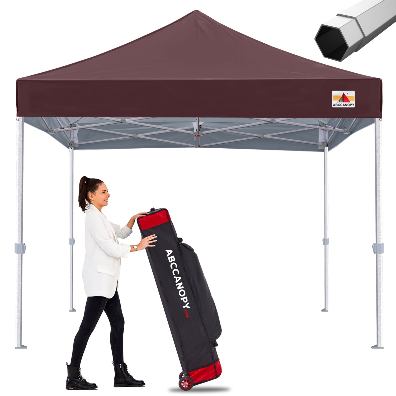 ABCCANOPY S2 Premium Heavy Duty 8x8/10x10/10x15/10x20 Pop Up Canopy Tent