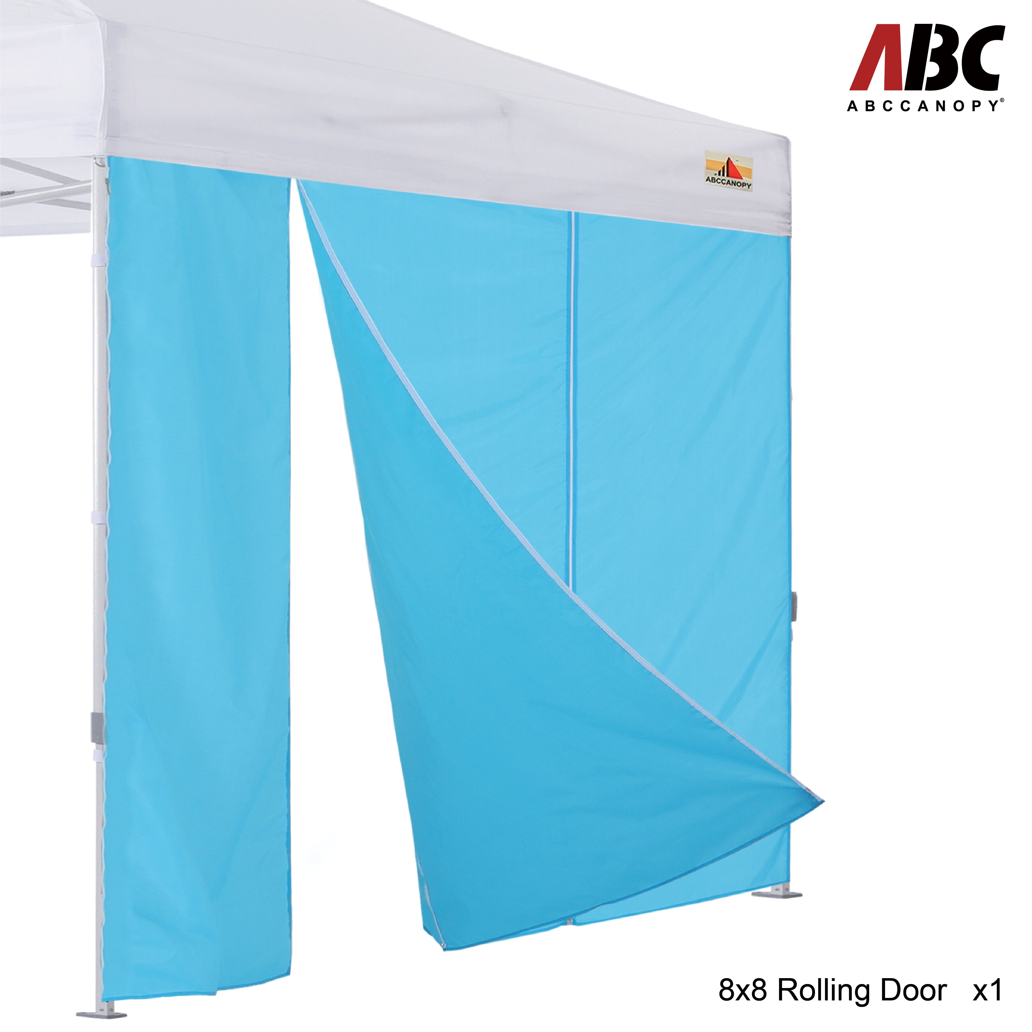 ABCCANOPY Canopy Rolling Door with Zipper8x8/10x10/10x15 (1pc)