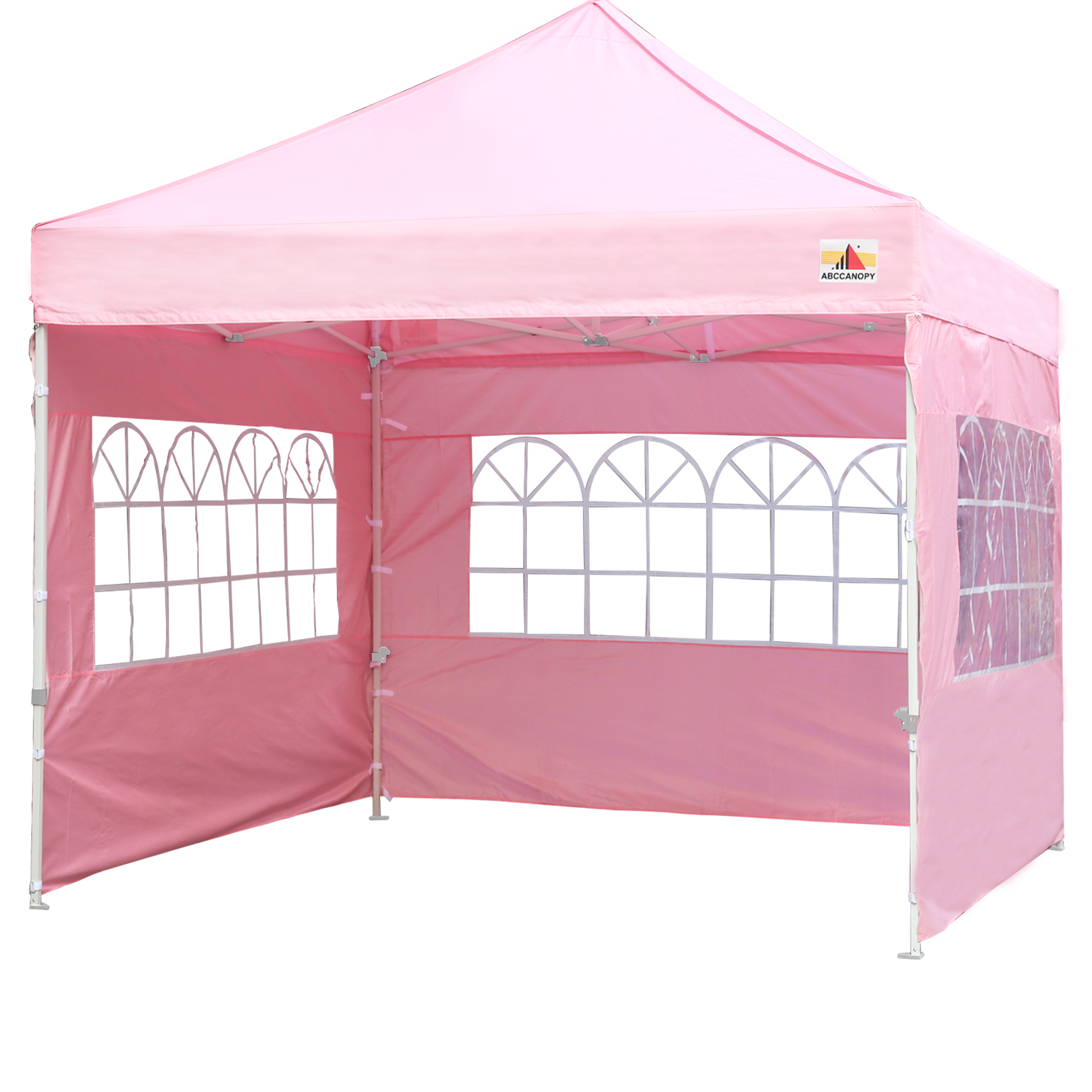 ABCCANOPY Pop up Church Canopy Tent with Window Sidewalls for 8x8, 10x10, 10x15, 10x20 (S1 Commercial)