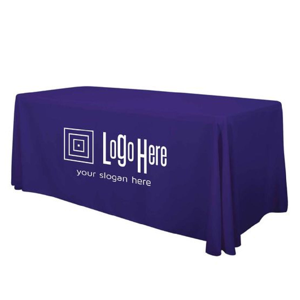 ABCCANOPY Custom 4FT/6FT/8FT Personalized Table Cover with Business Logo Text-UK