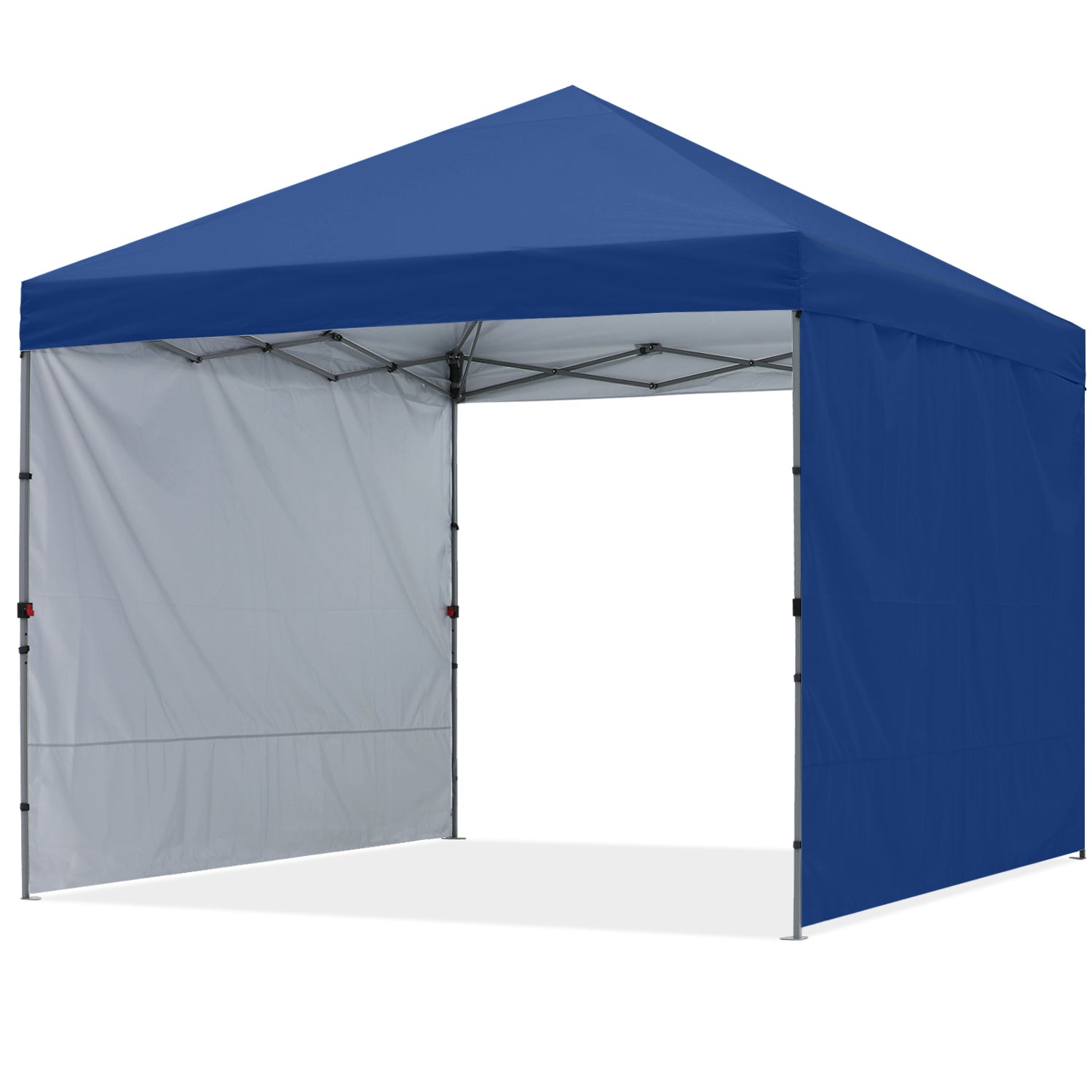 ABCCANOPY Outdoor Easy Pop up 10x10/8x8/6x6 Canopy Tent With 2 Sun Walls