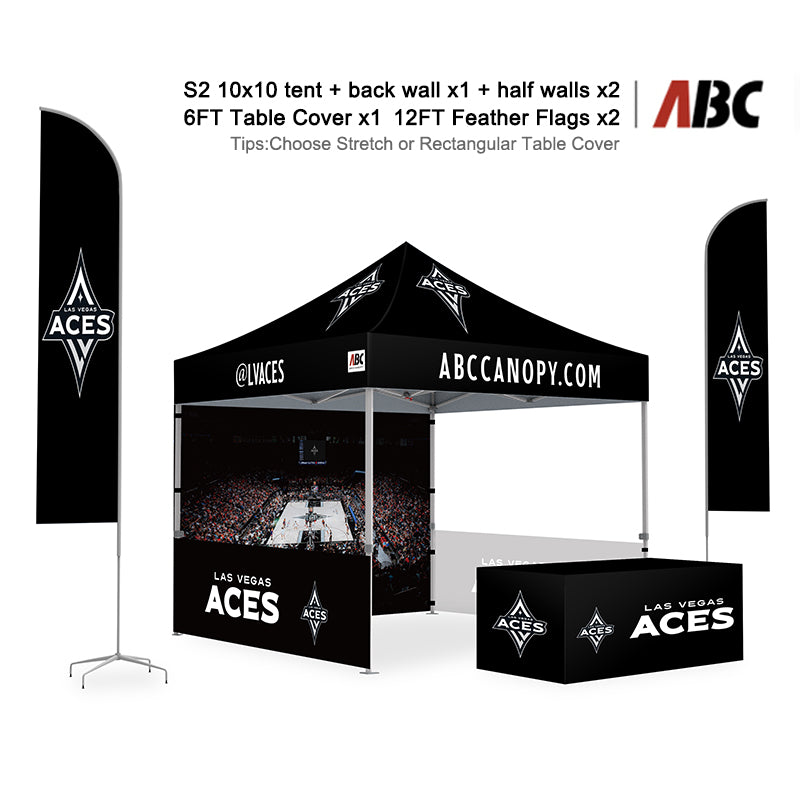 ABCCANOPY S2 Premium Heavy Duty Custom Full Case Vision Super Value Package