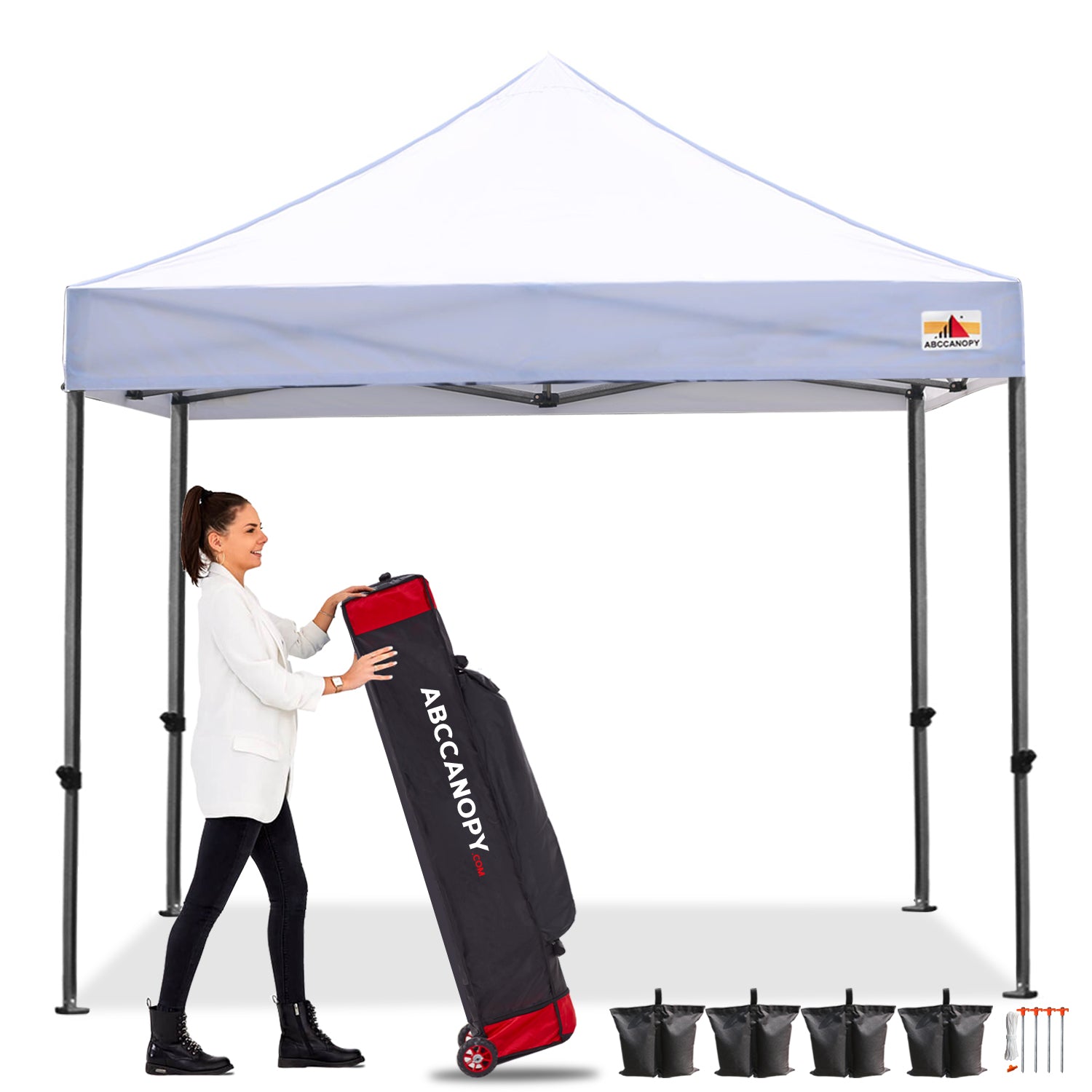 ABCCANOPY S1 Commercial Durable Easy Pop Up 8x8/8x12/8x16 Canopy Tent