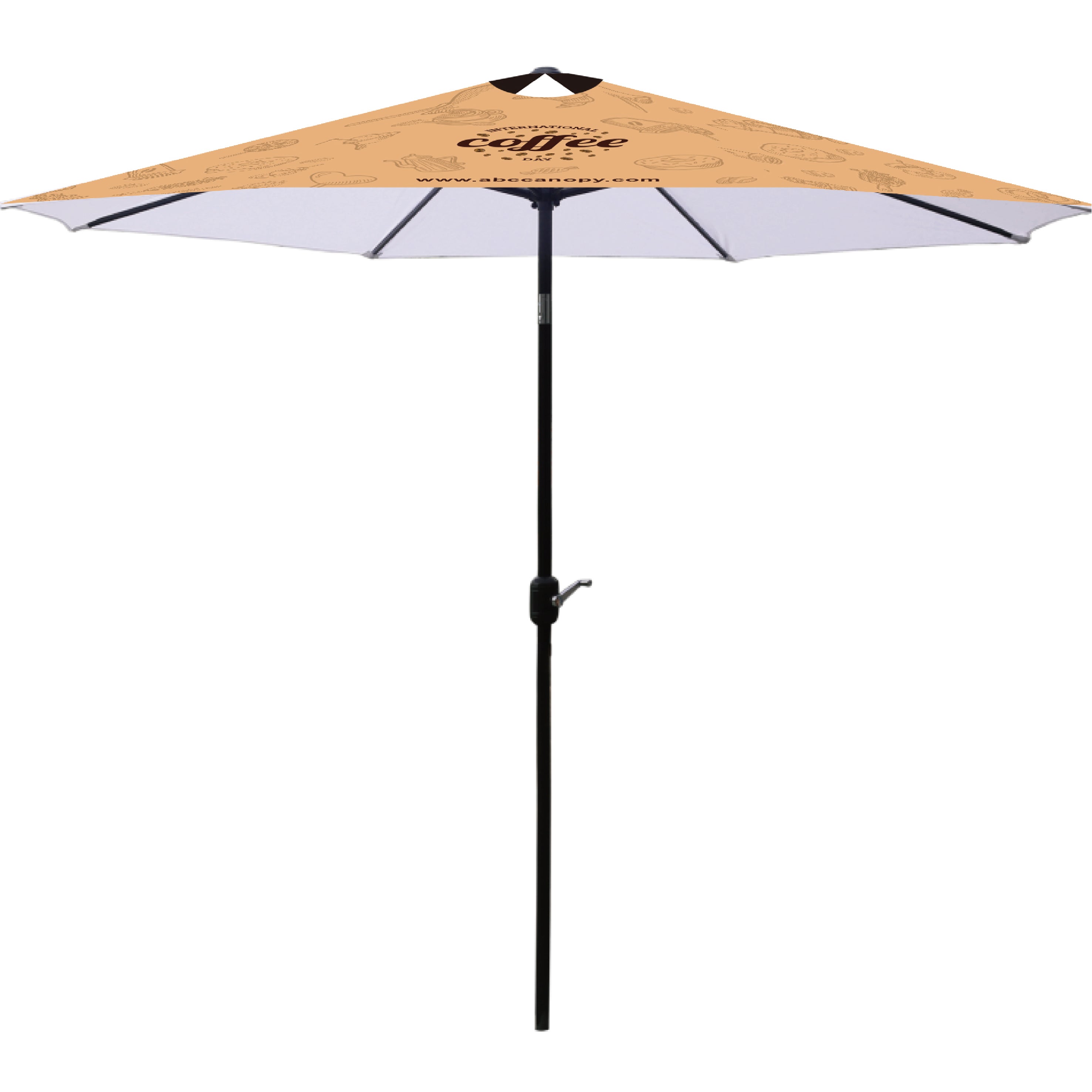 ABCCANOPY Custom Outdoor Patio Umbrella 9FT