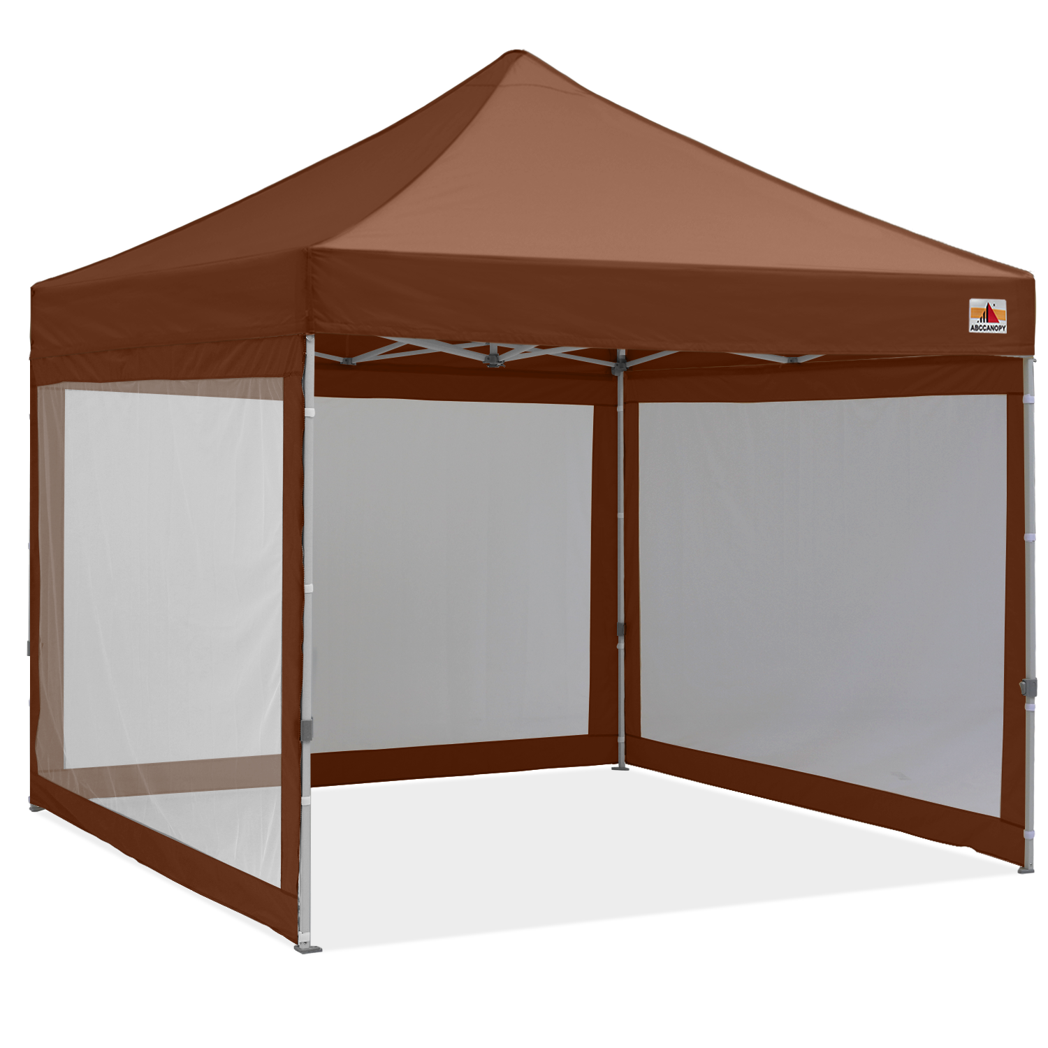 ABCCANOPY S1 Commercial Easy Set-up Portable 10x10 Canopy with Mesh Walls