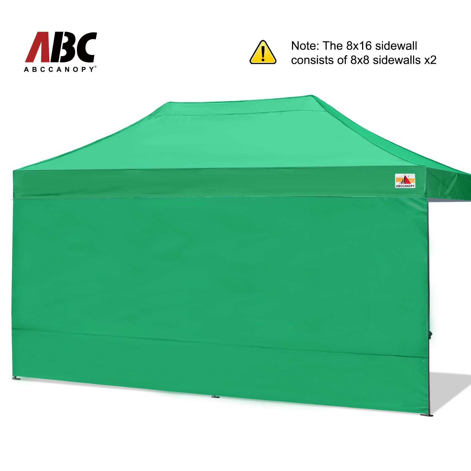 ABCCANOPY Horizontal Velcro Sidewall for 8x8/8x12/8x16 canopy (Overseas)