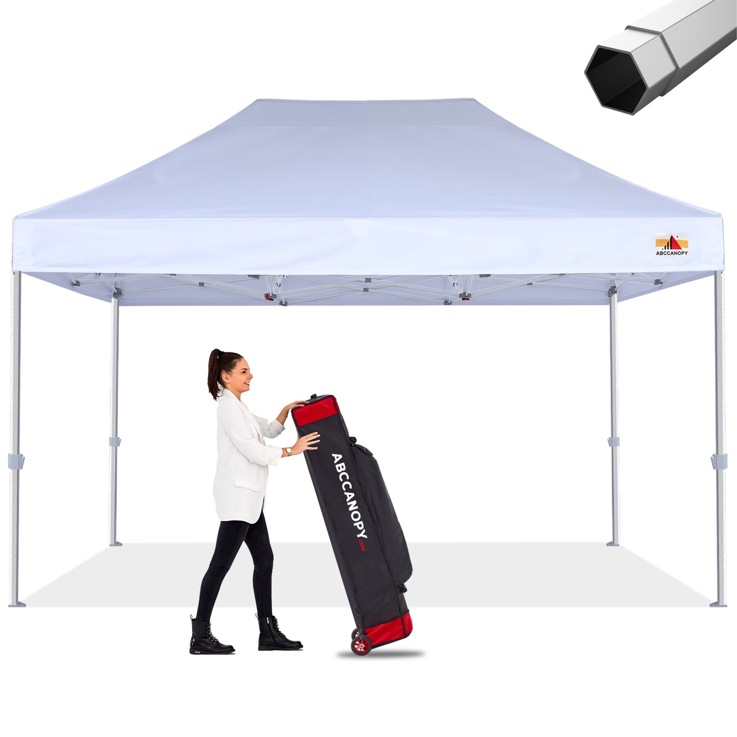 ABCCANOPY S2 Premium Heavy Duty 8x8/10x10/10x15/10x20 Pop Up Canopy Tent