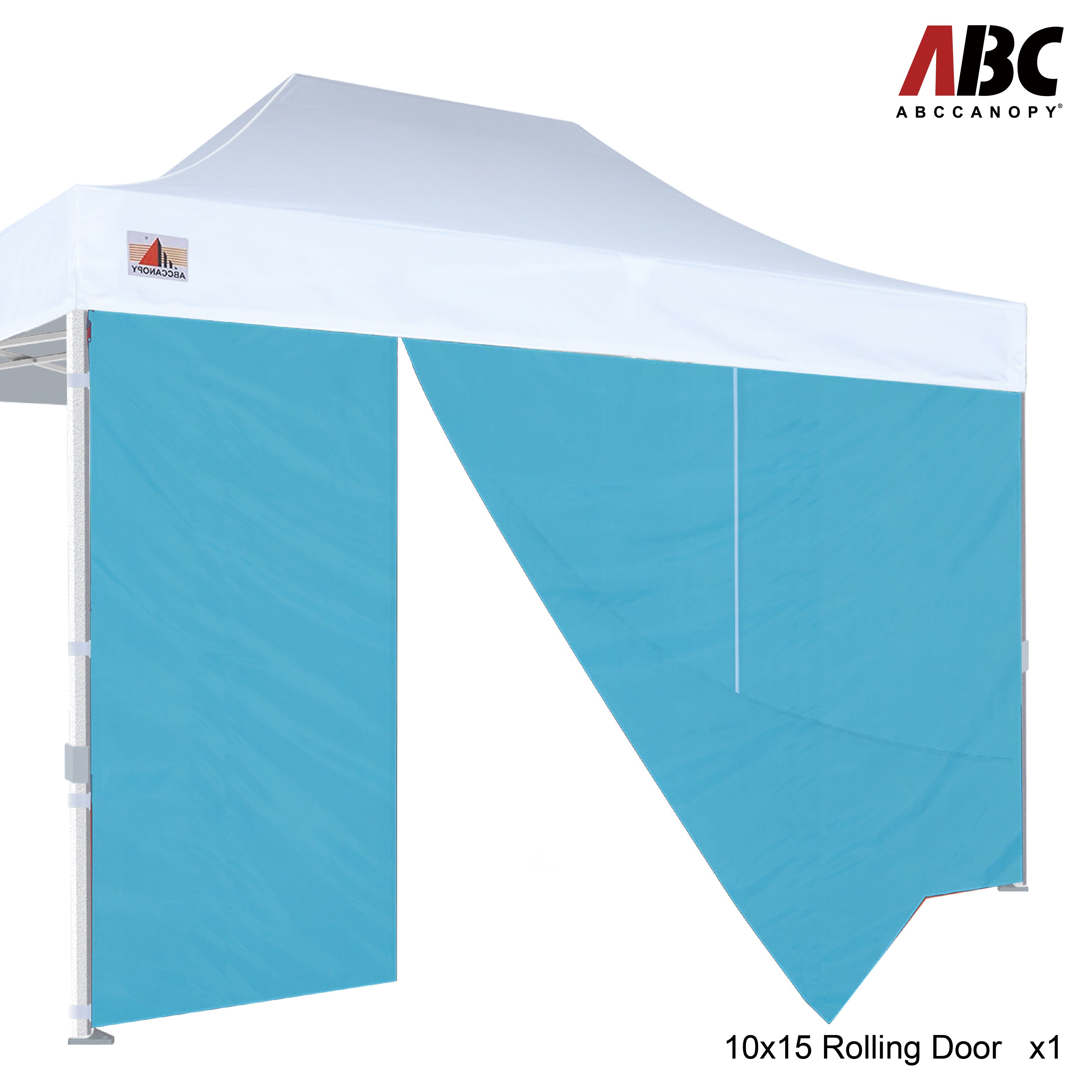 ABCCANOPY Canopy Rolling Door with Zipper8x8/10x10/10x15 (1pc)