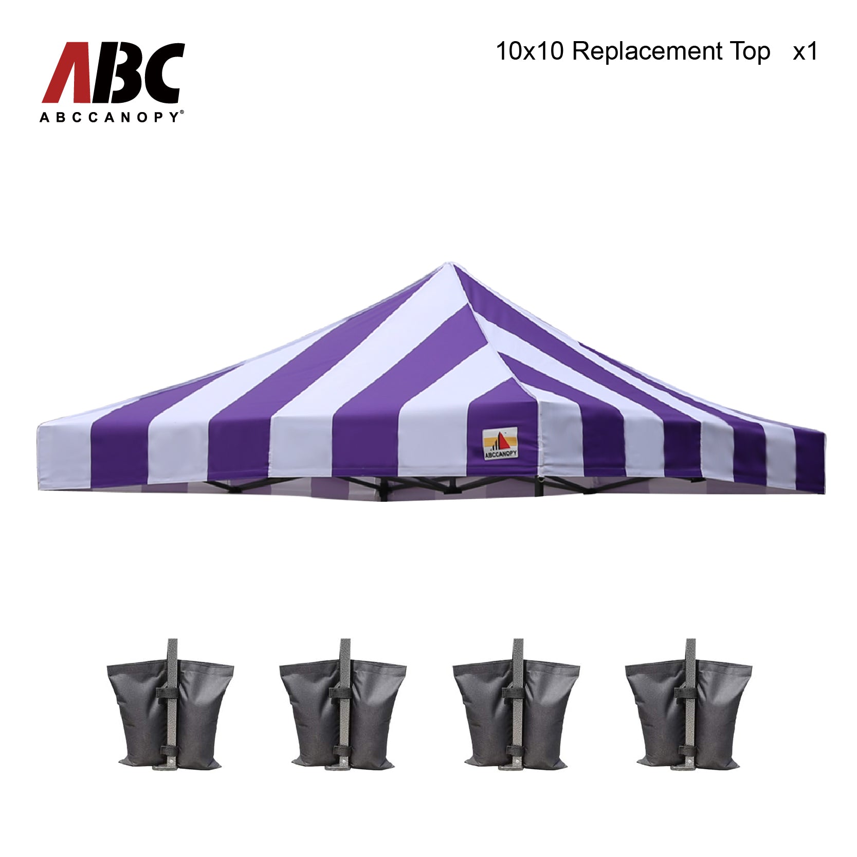 ABCCANOPY Replacement Top Cover for 8x8/10x10/10x15/10x20 Pop Up Canopy