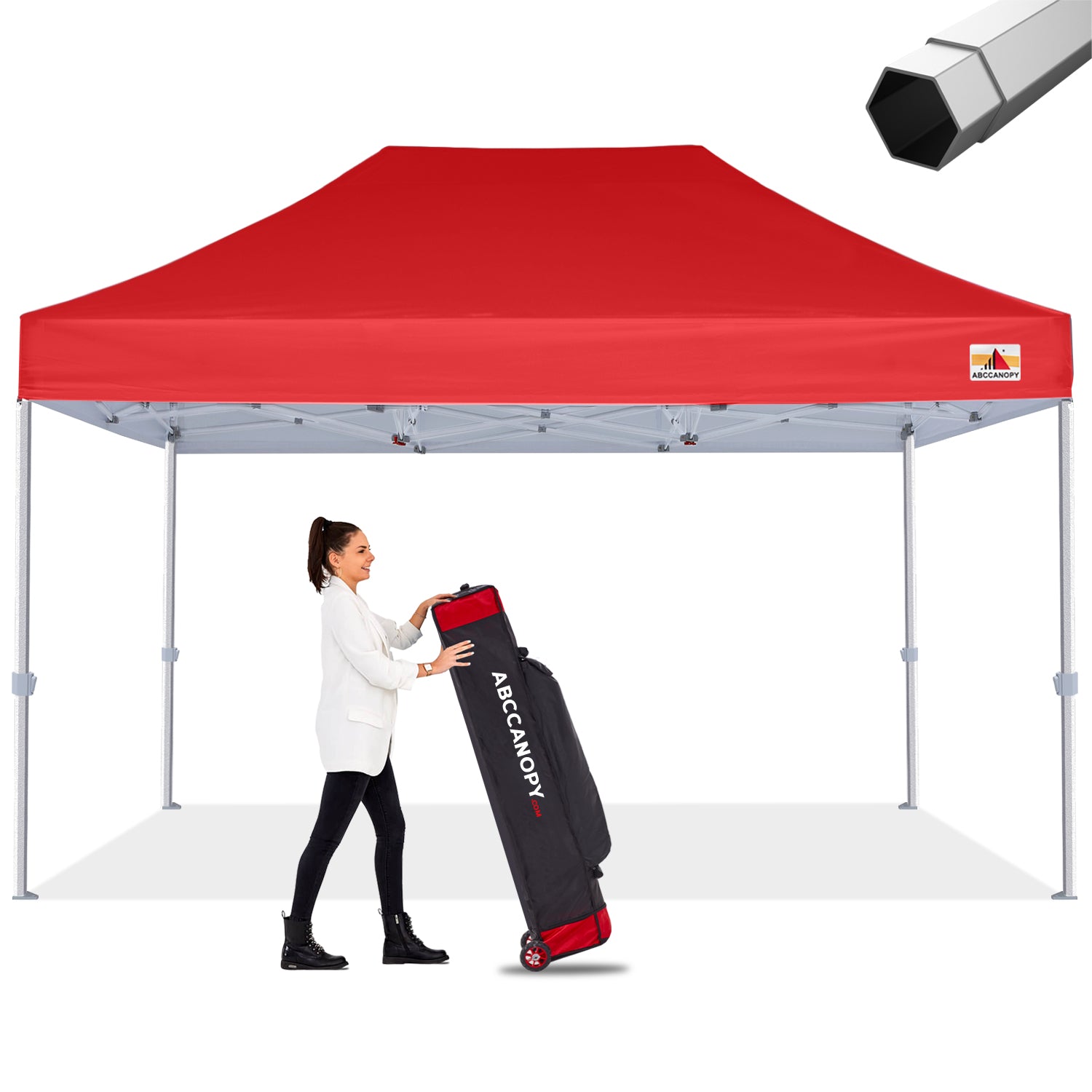 ABCCANOPY S2 Premium Heavy Duty 8x8/10x10/10x15/10x20 Pop Up Canopy Tent