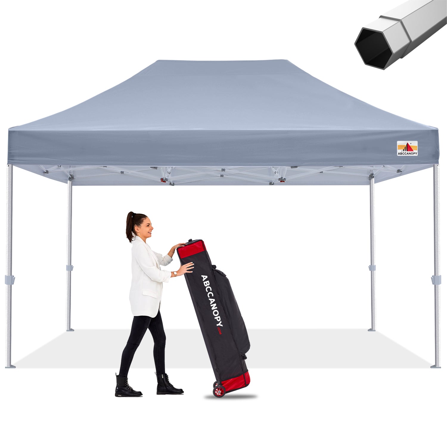 ABCCANOPY S2 Premium Heavy Duty 8x8/10x10/10x15/10x20 Pop Up Canopy Tent