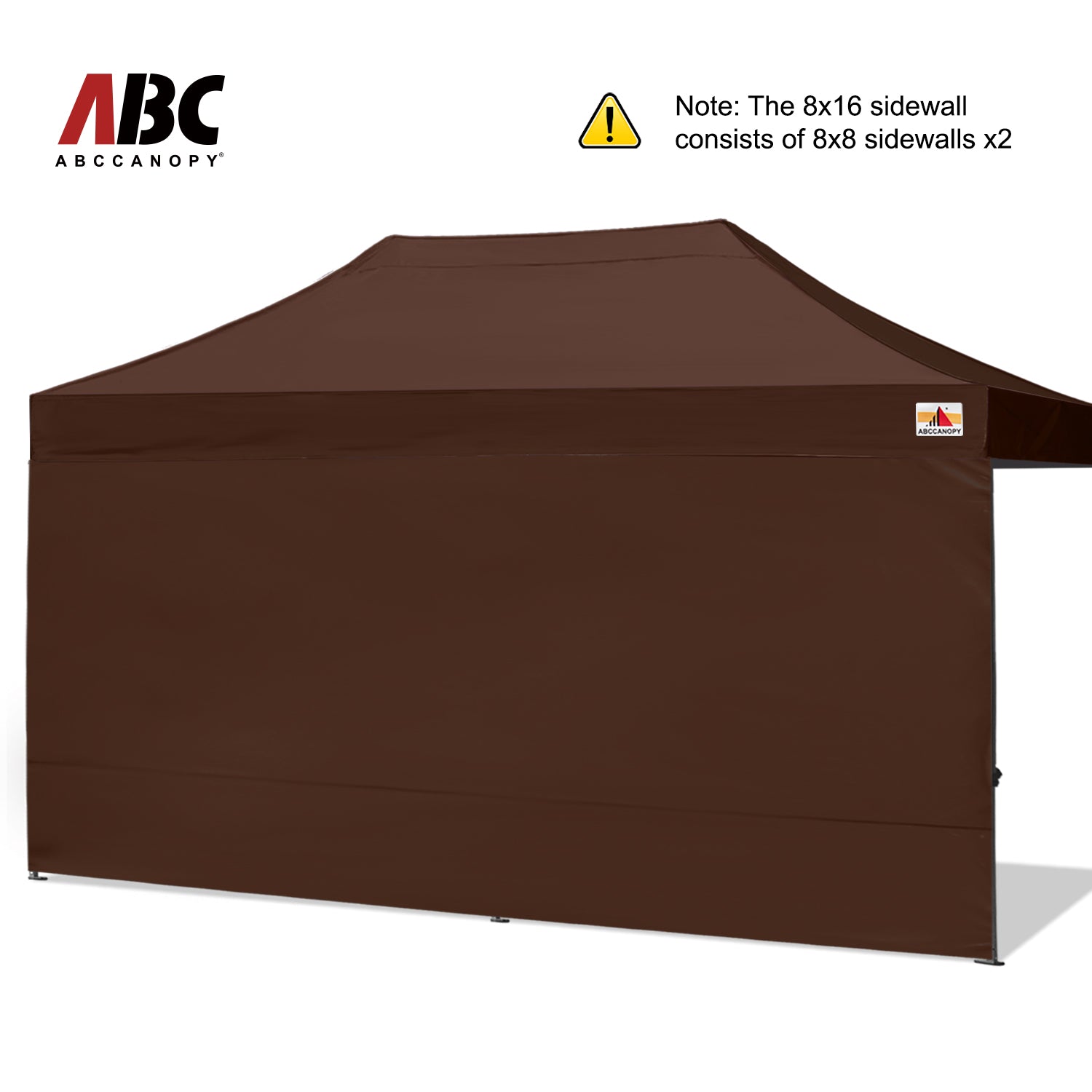 ABCCANOPY Horizontal Velcro Sidewall for 8x8/8x12/8x16 canopy (Overseas)