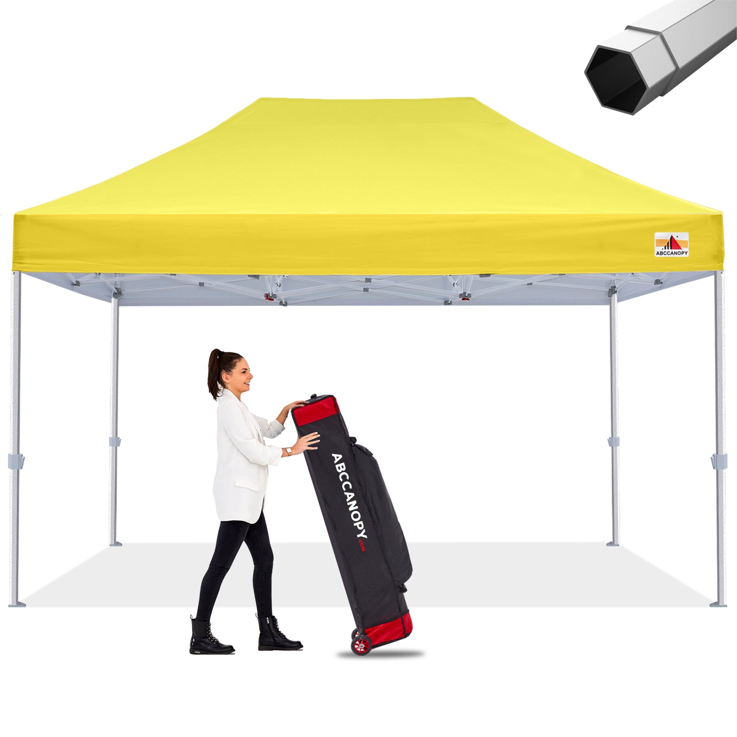 ABCCANOPY S2 Premium Heavy Duty 8x8/10x10/10x15/10x20 Pop Up Canopy Tent